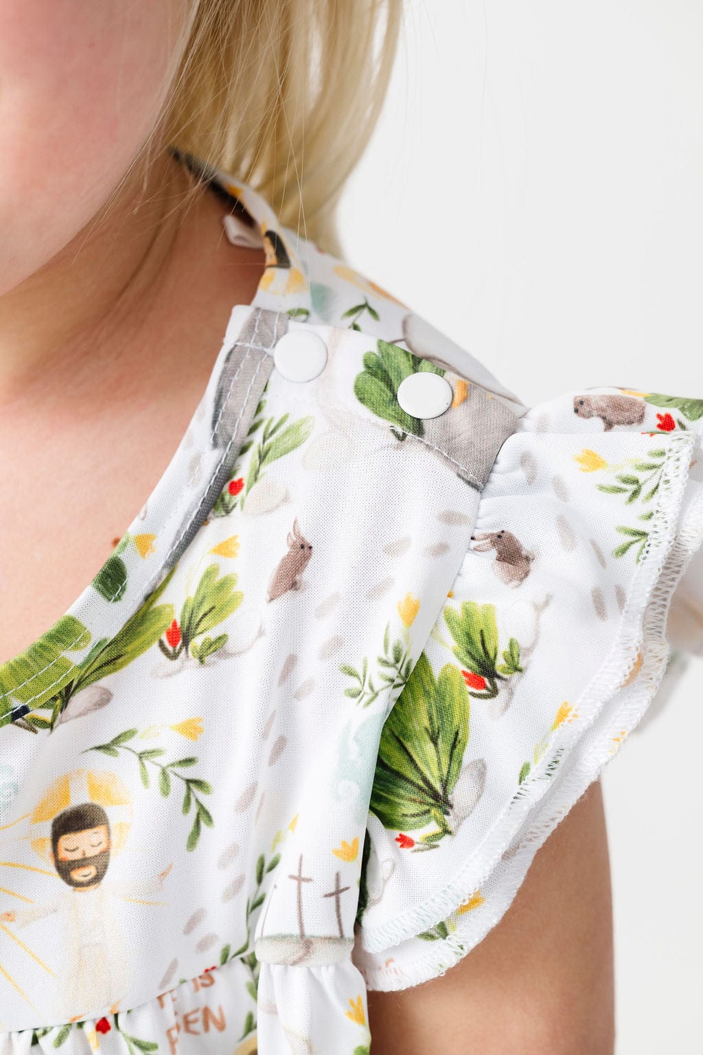 He Is Risen Girls Nightgown - Image 2