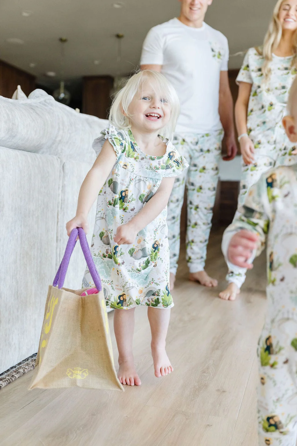 He Is Risen Girls Nightgown - Image 4