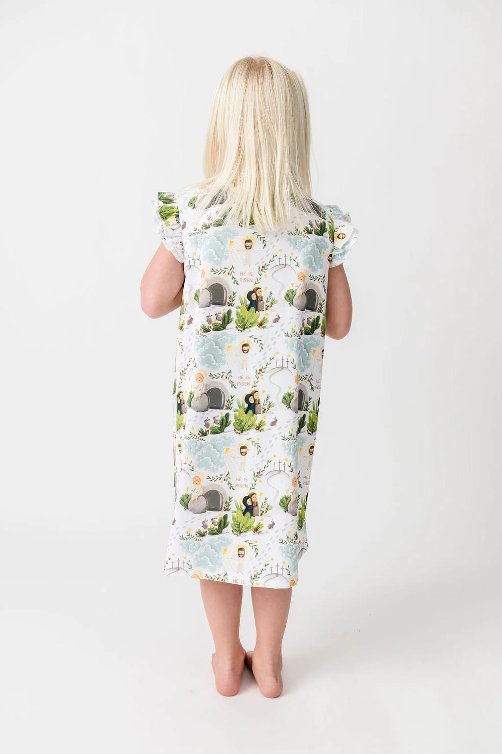 He Is Risen Girls Nightgown - Image 7