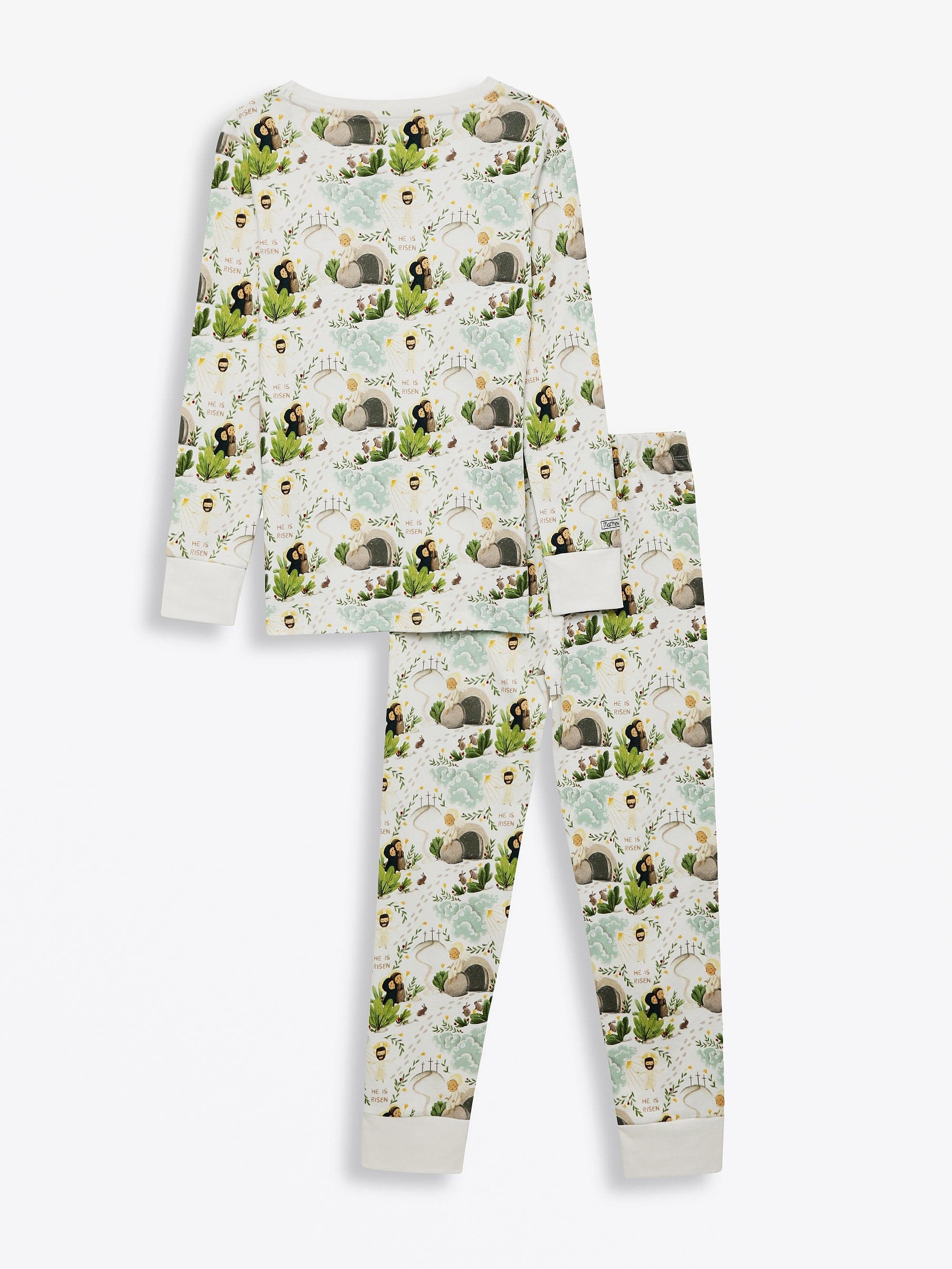 He Is Risen Cotton Long Sleeve Pajama Set - Image 5