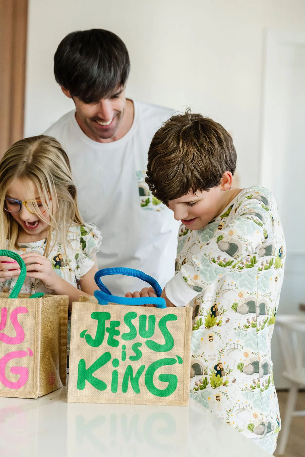 He Is Risen Cotton Long Sleeve Pajama Set - Image 7