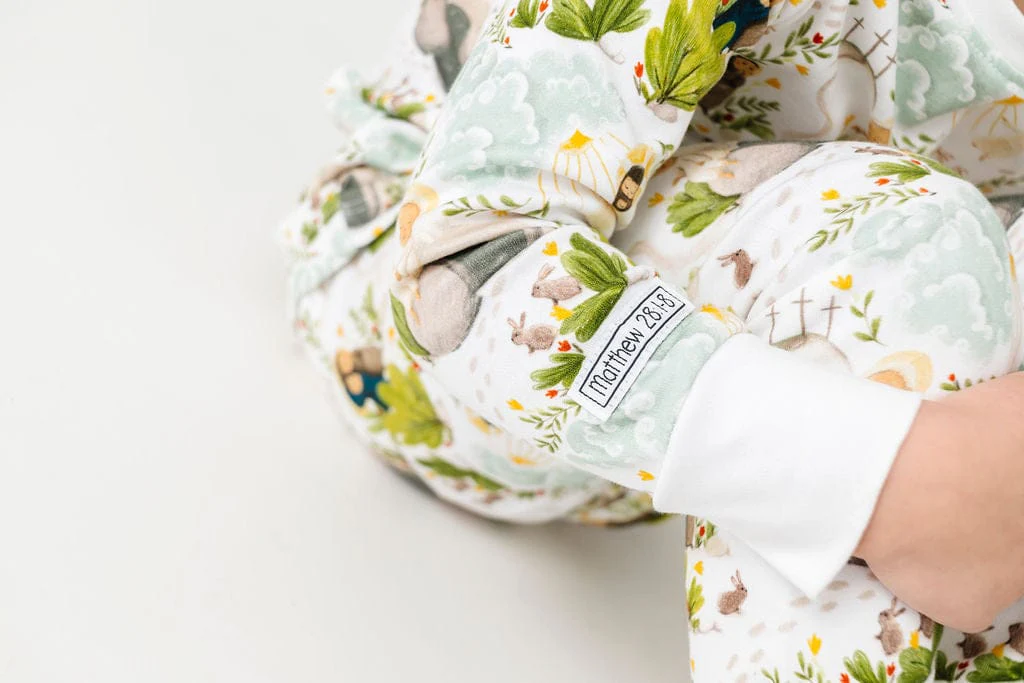 He Is Risen Cotton Long Sleeve Pajama Set - Image 8