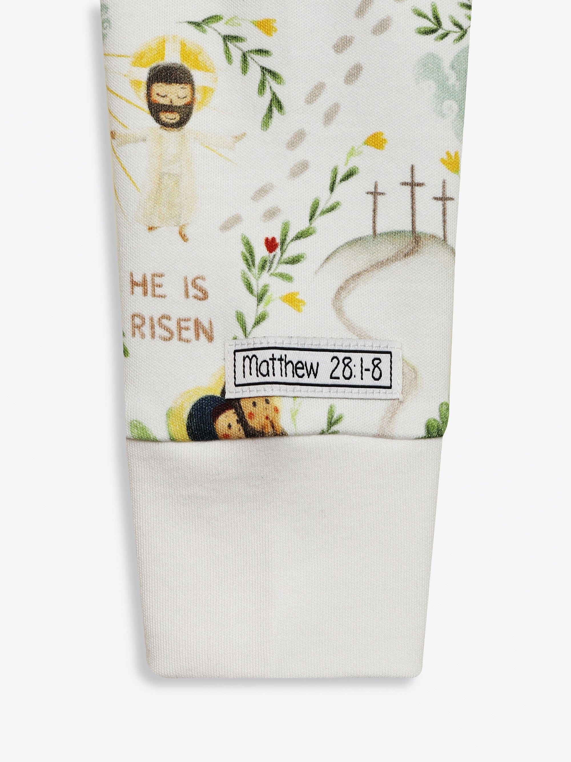 He Is Risen Cotton Long Sleeve Pajama Set - Image 9