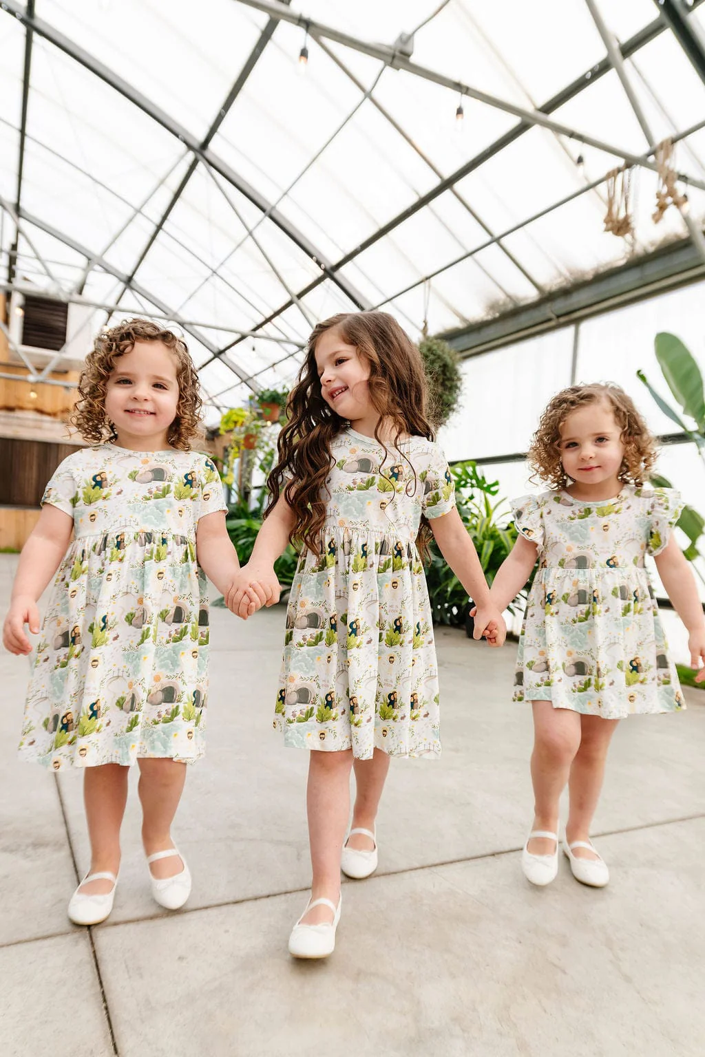 He Is Risen Cotton Short Sleeve Twirl Dress - Image 8