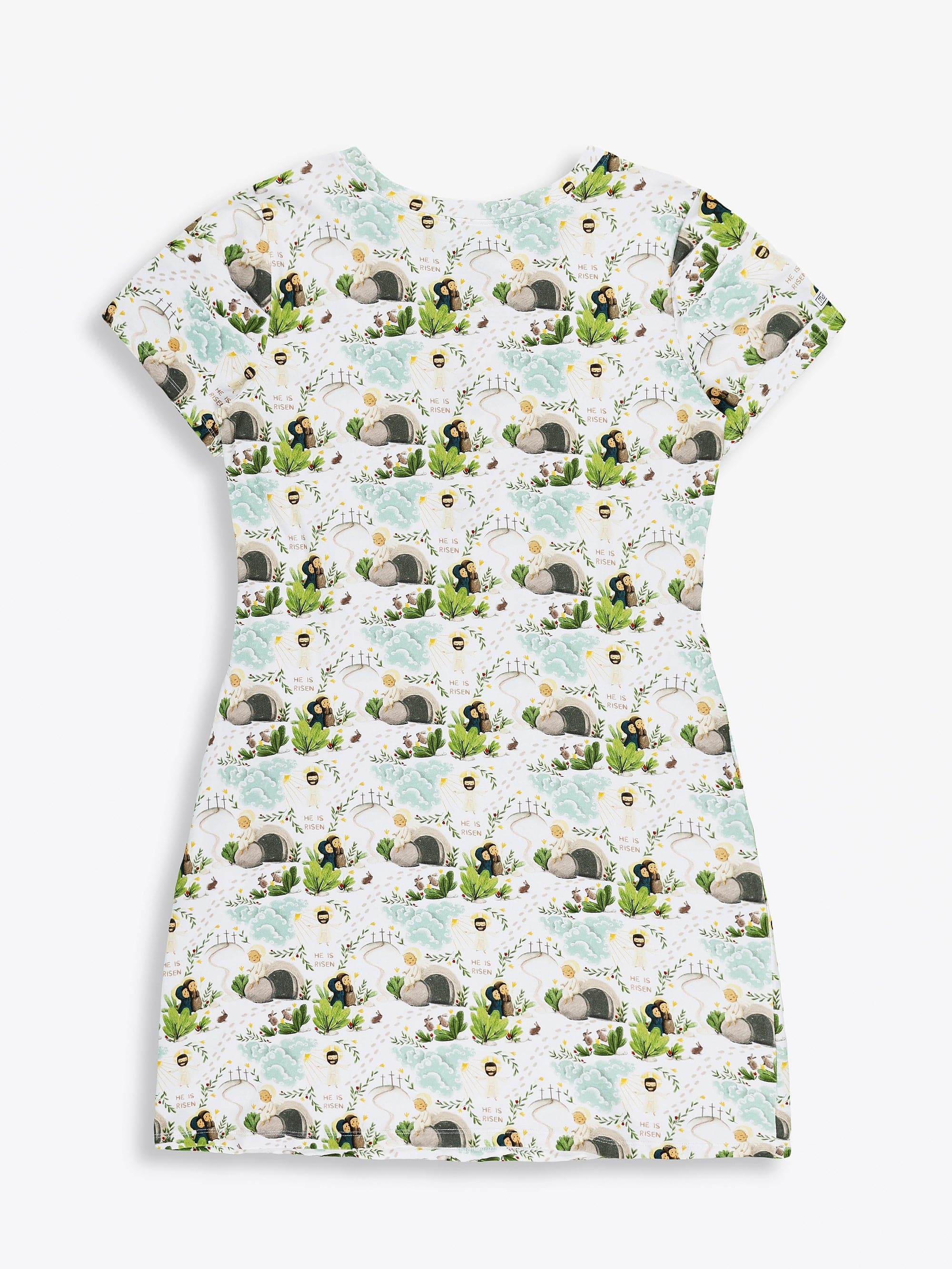 He Is Risen Cotton Women's Nightgown - Image 6