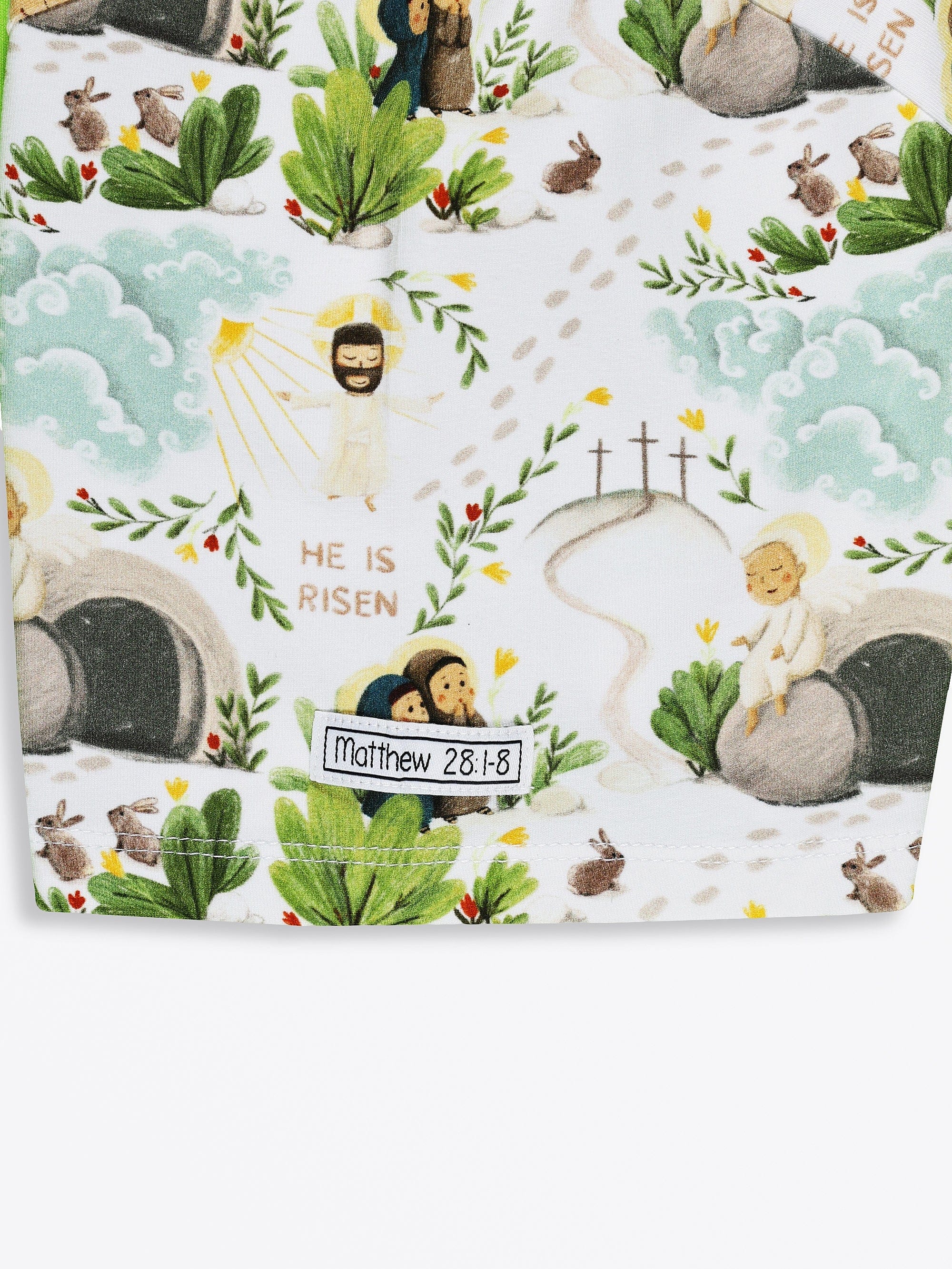 He Is Risen Cotton Women's Nightgown - Image 9
