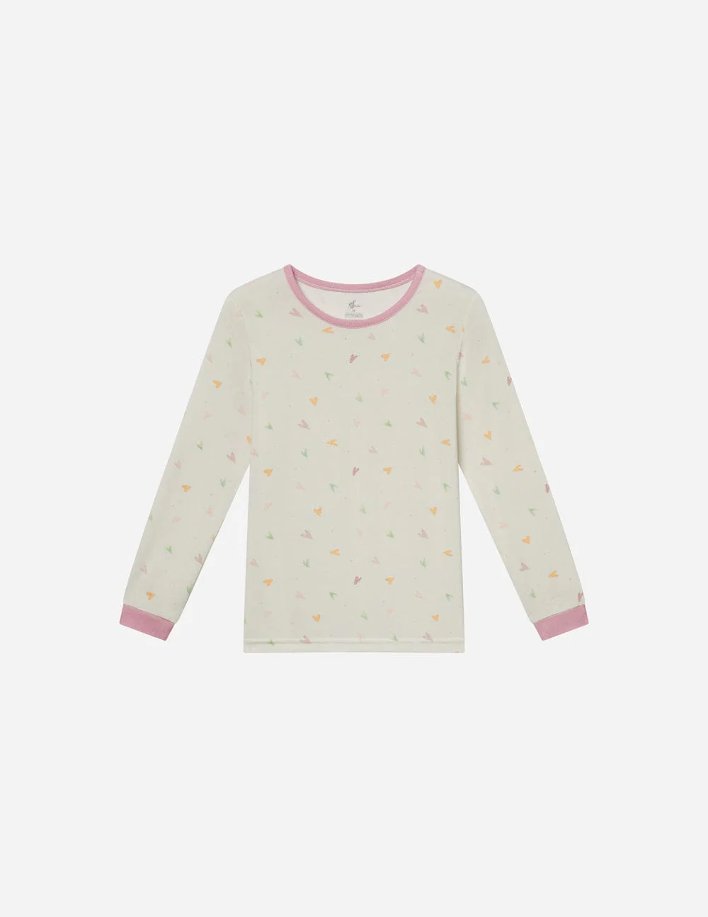 Heart Bamboo Kids Pajama Set - Image 6