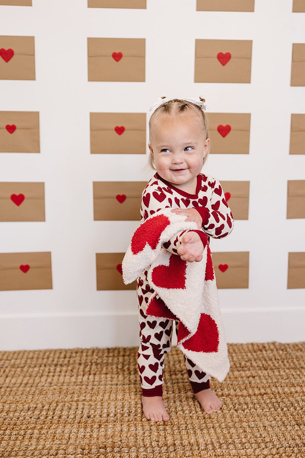Hearts Ribbed Bamboo Cozy Set - Image 4