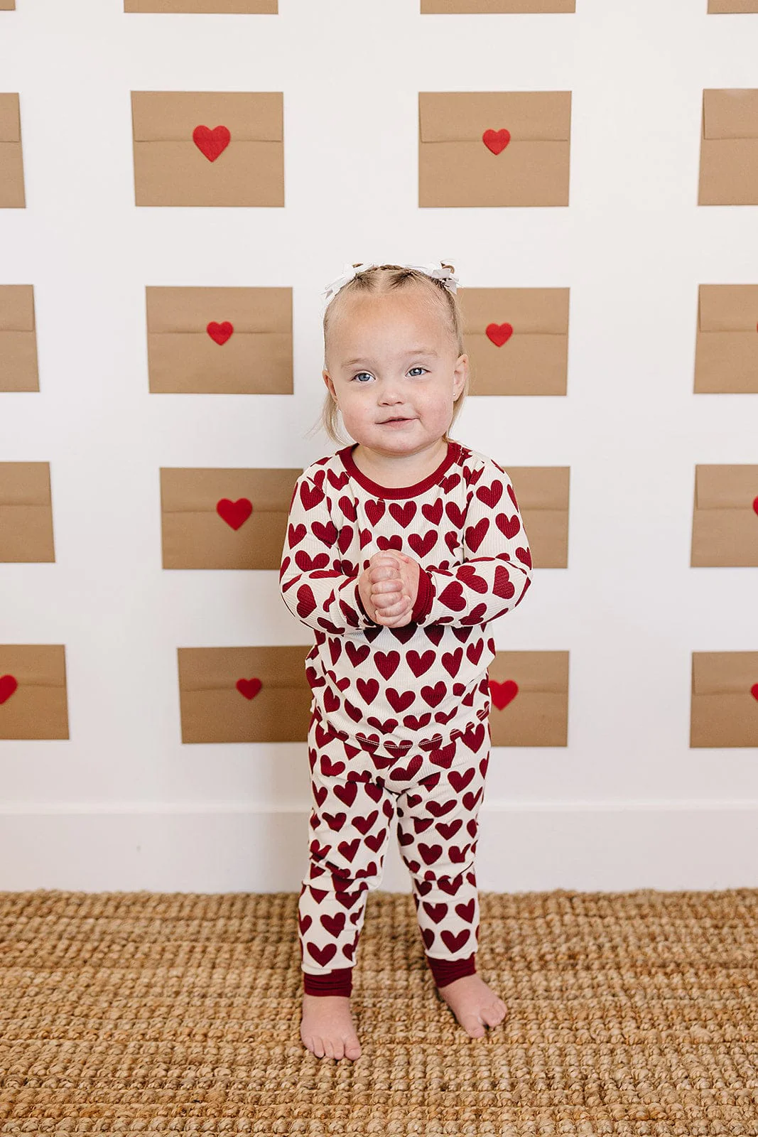 Hearts Ribbed Bamboo Cozy Set - Image 6