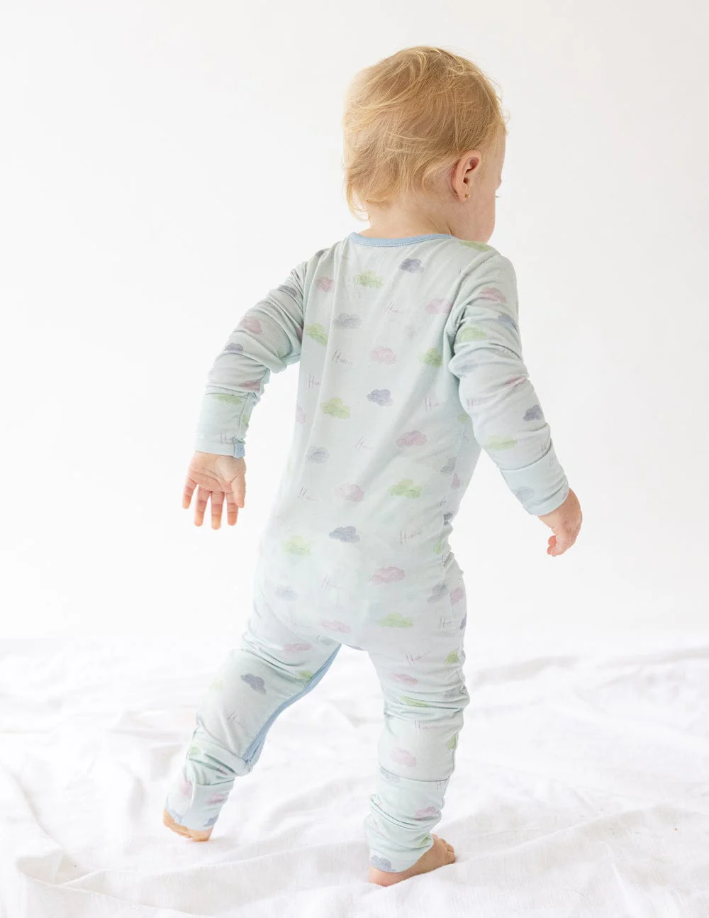 Heaven Bamboo Convertible Footed Onesie - Image 2
