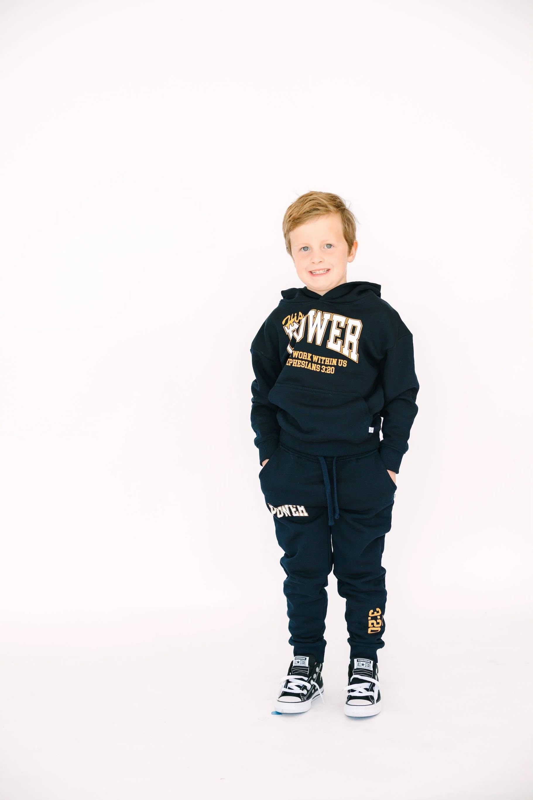 His Power Cotton Fleece Hoodie - Image 5