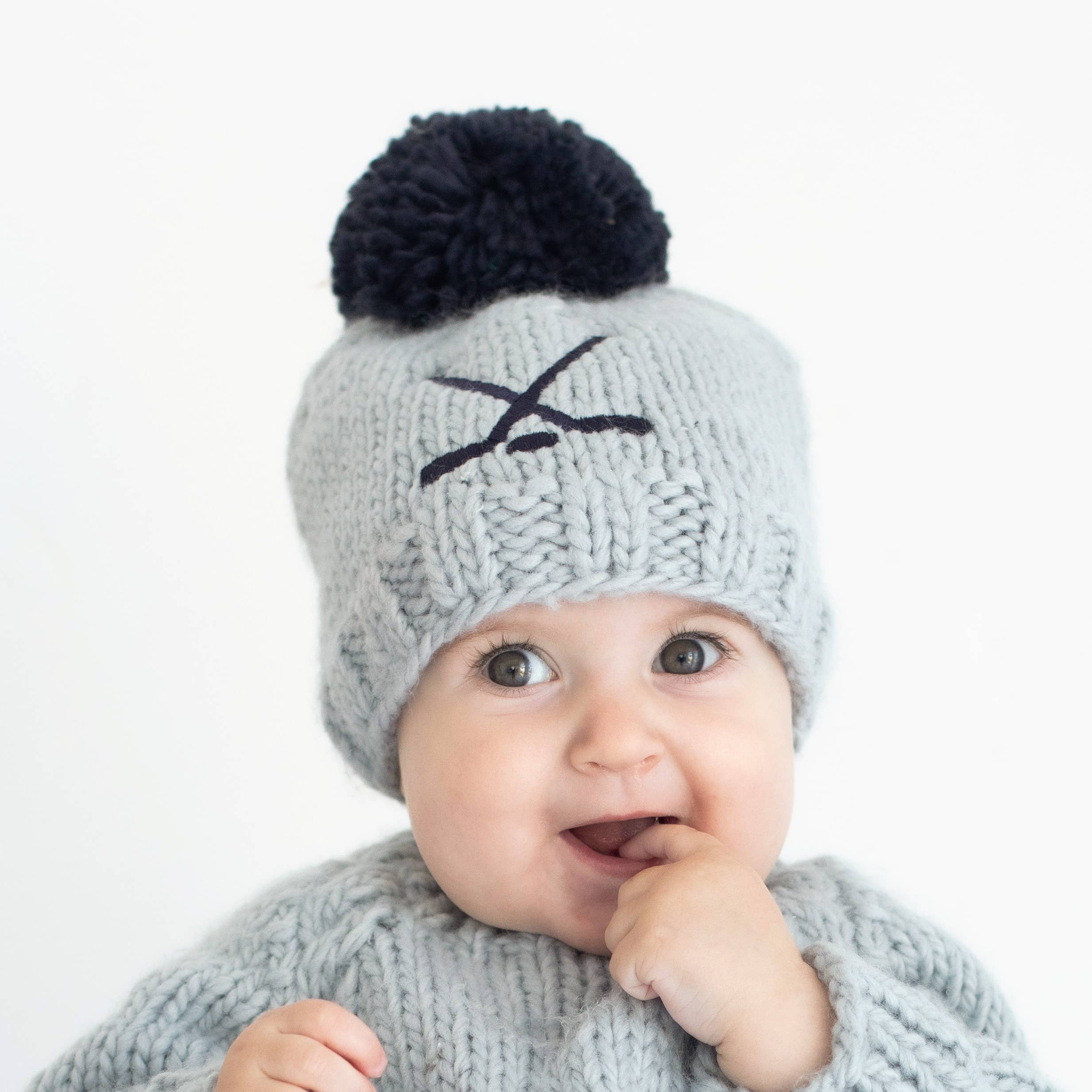 Hockey Beanie Hat for Baby & Kids - Ice Grey - Image 2