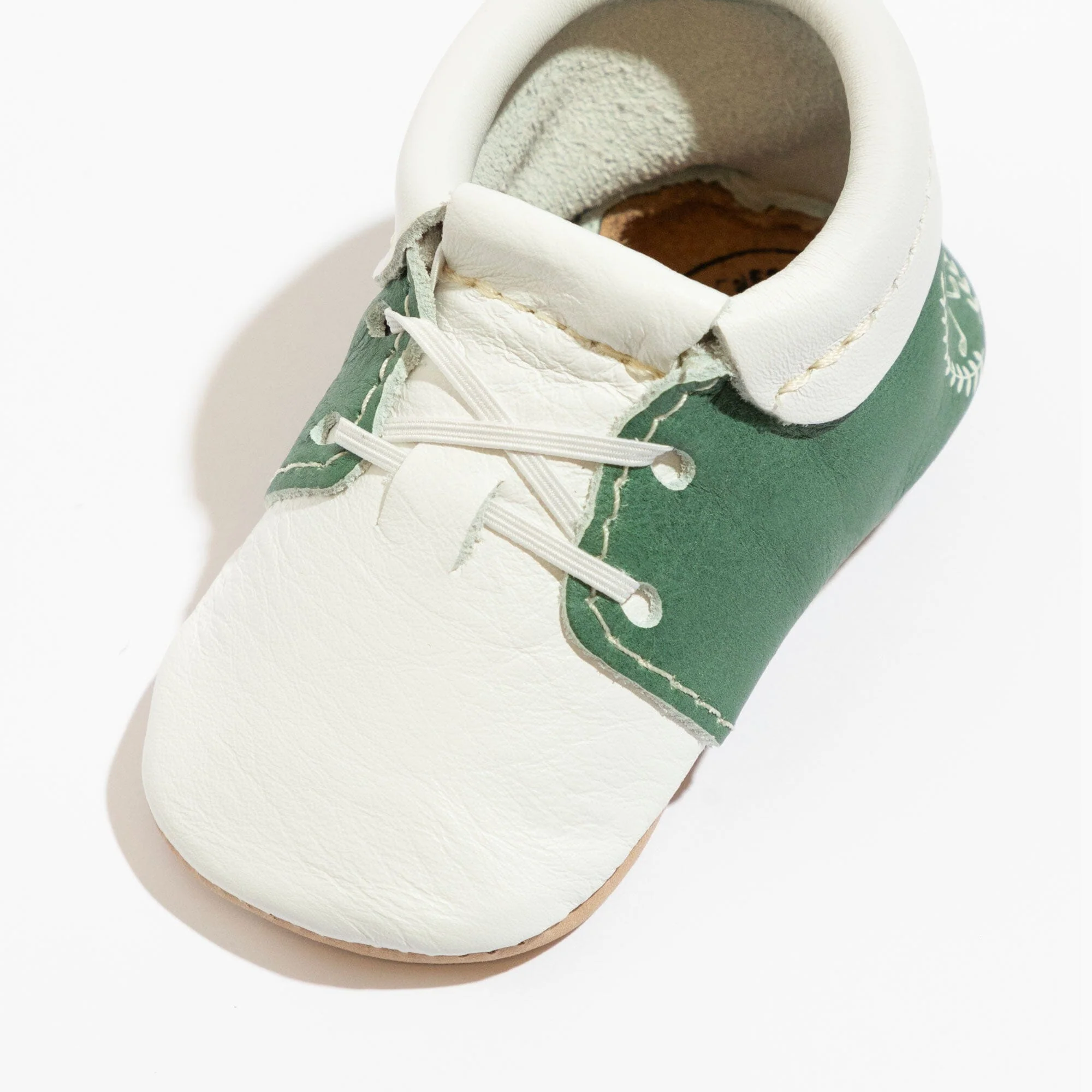 Hole-in-One Oxford Baby Shoe - Image 2