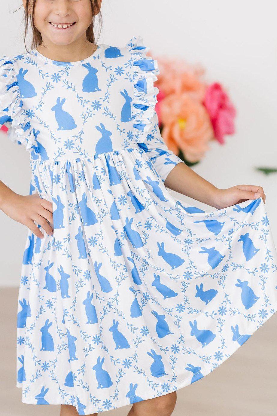 Hop 'til You Drop Ruffle Twirl Dress - Image 3