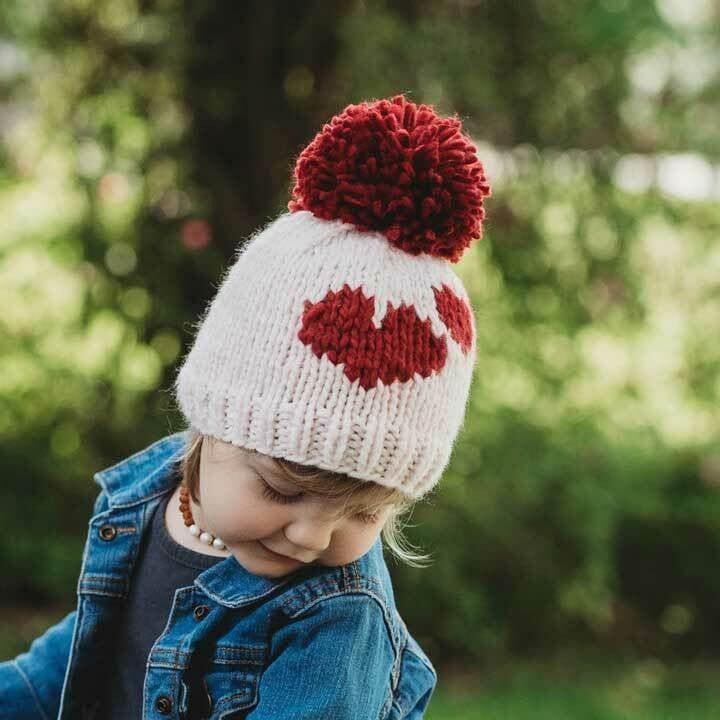 Knit Beanie Hat - Sweetheart - Image 4