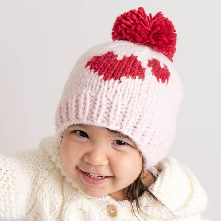 Knit Beanie Hat - Sweetheart - Image 5