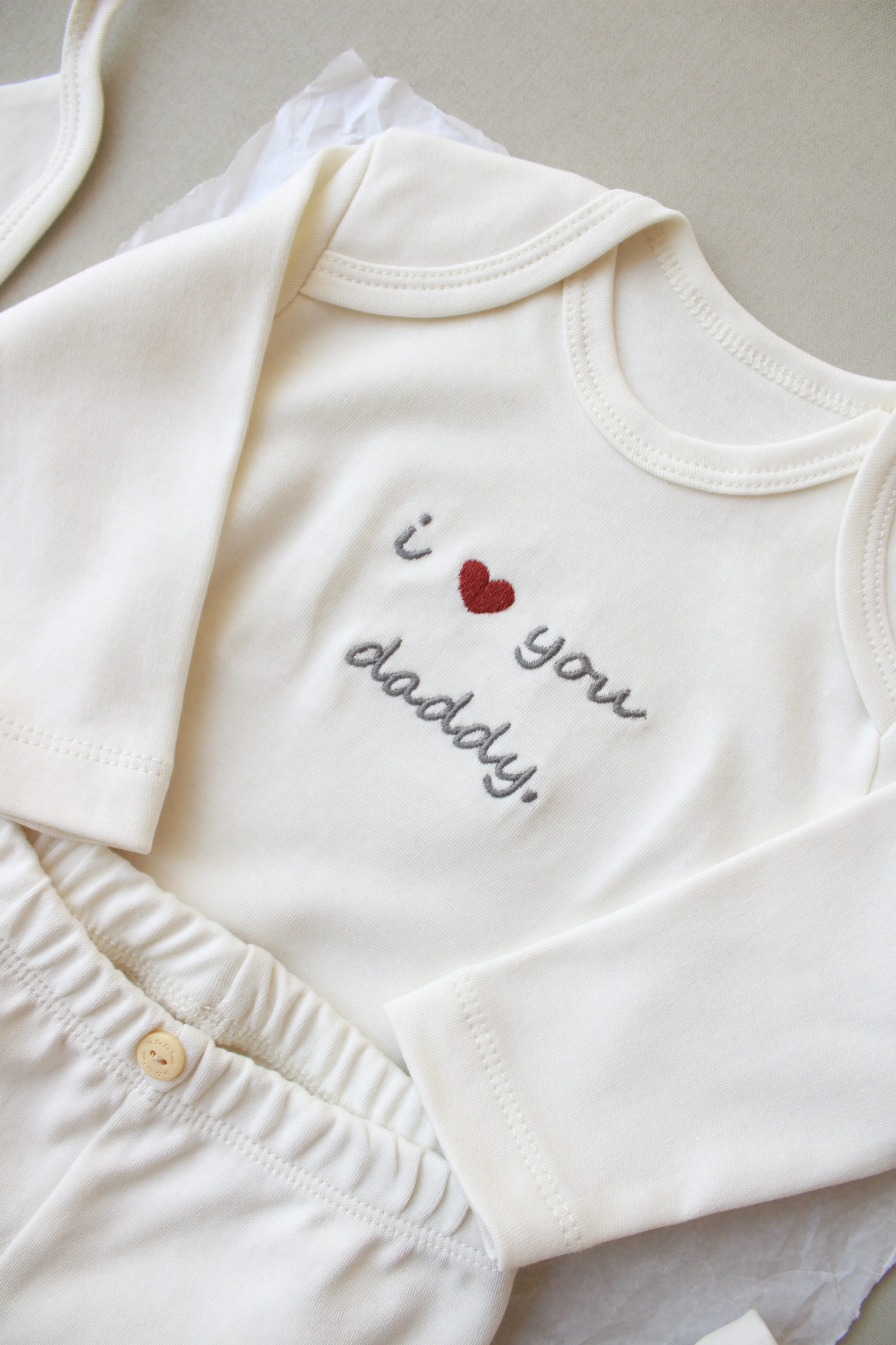 I Love You Daddy Newborn 5 Piece Set - Image 4