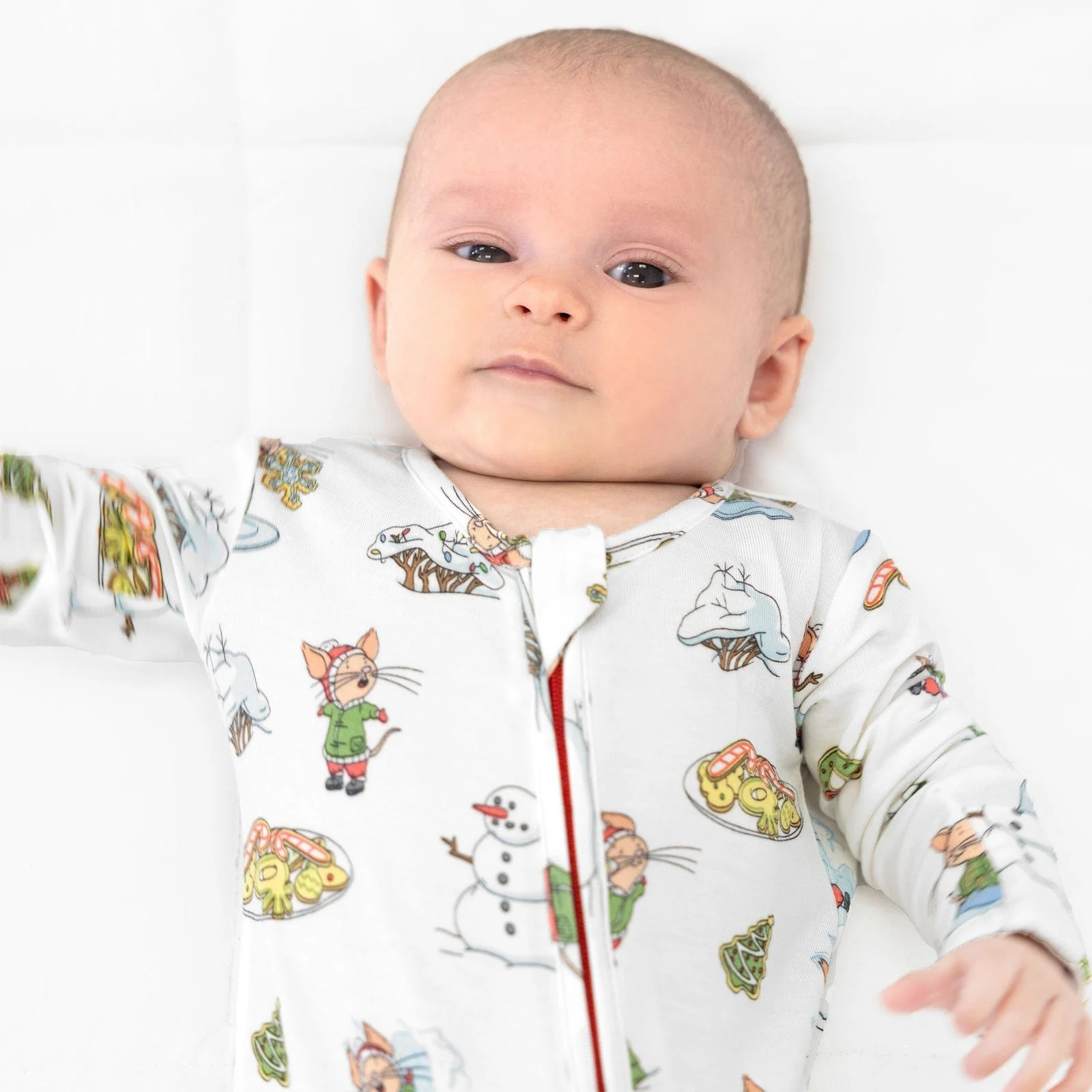 Bamboo Convertible Footie Romper - If You Give A Mouse A Cookie - Image 2