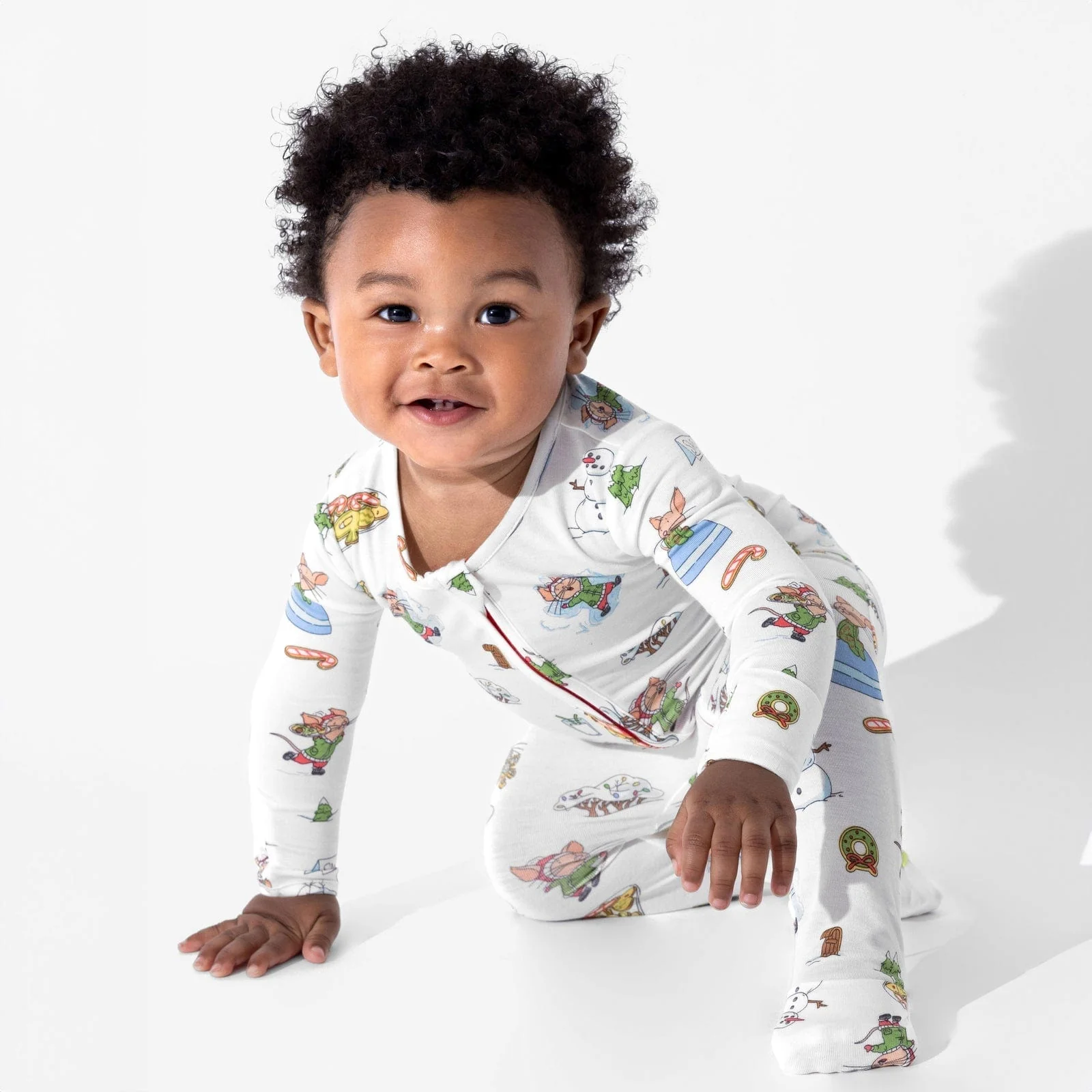 Bamboo Convertible Footie Romper - If You Give A Mouse A Cookie - Image 5