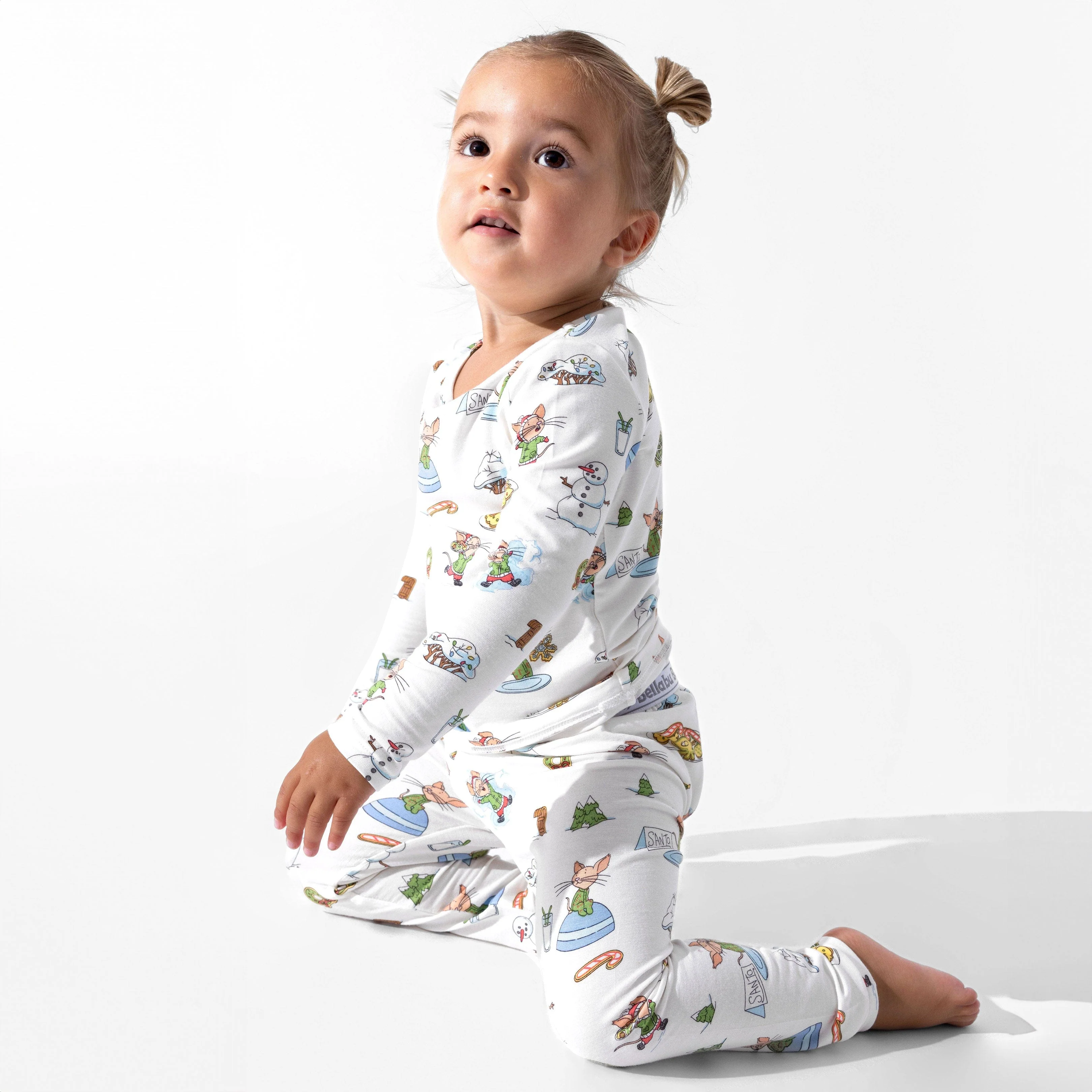 Bamboo Long Sleeve Pajama Set - If You Give A Mouse A Cookie - Image 3