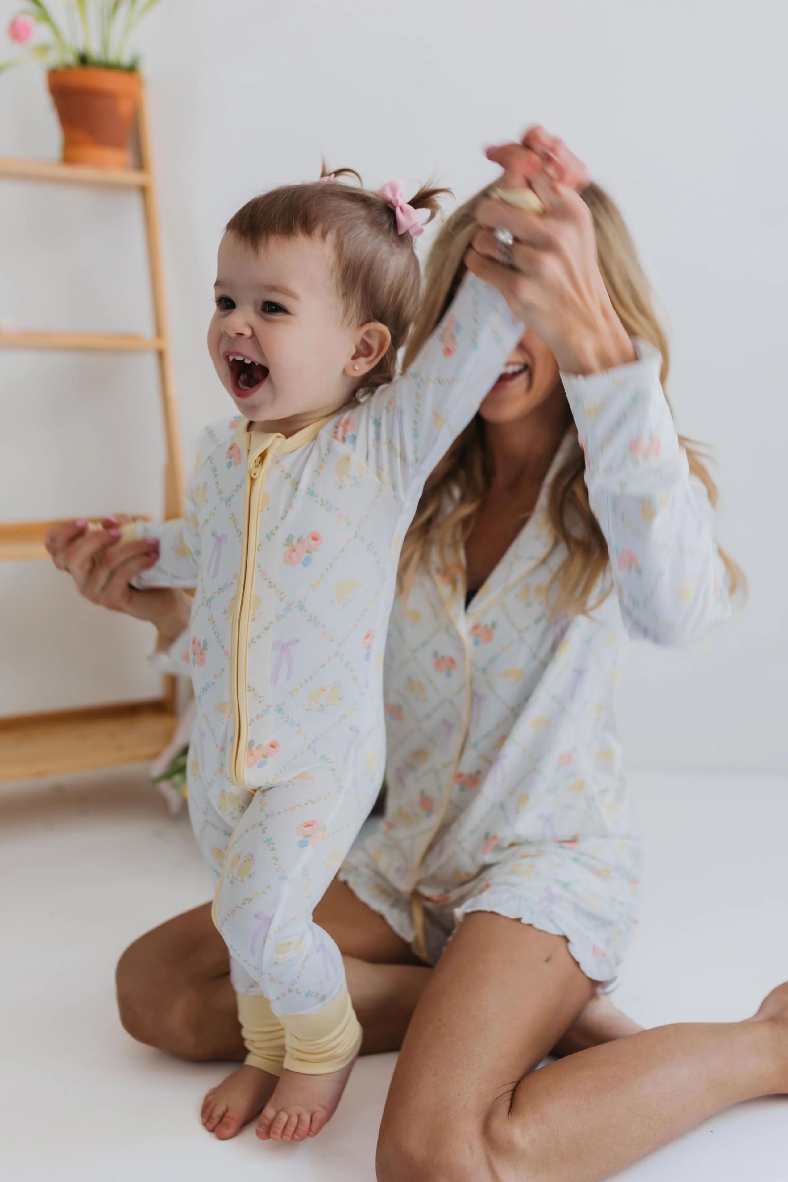 Bamboo Convertible Footie Romper - Peep and Petal - Image 2