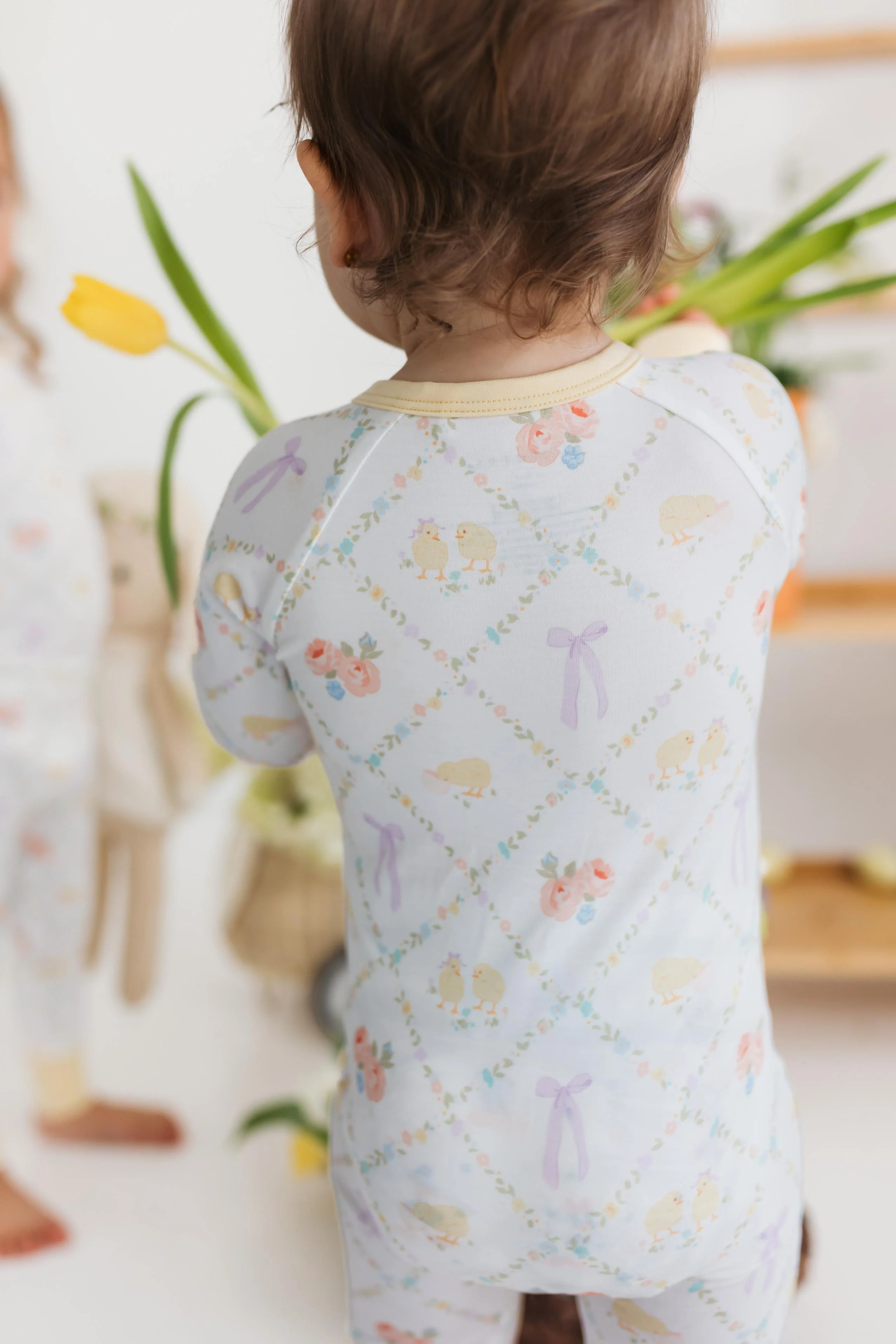 Bamboo Convertible Footie Romper - Peep and Petal - Image 3