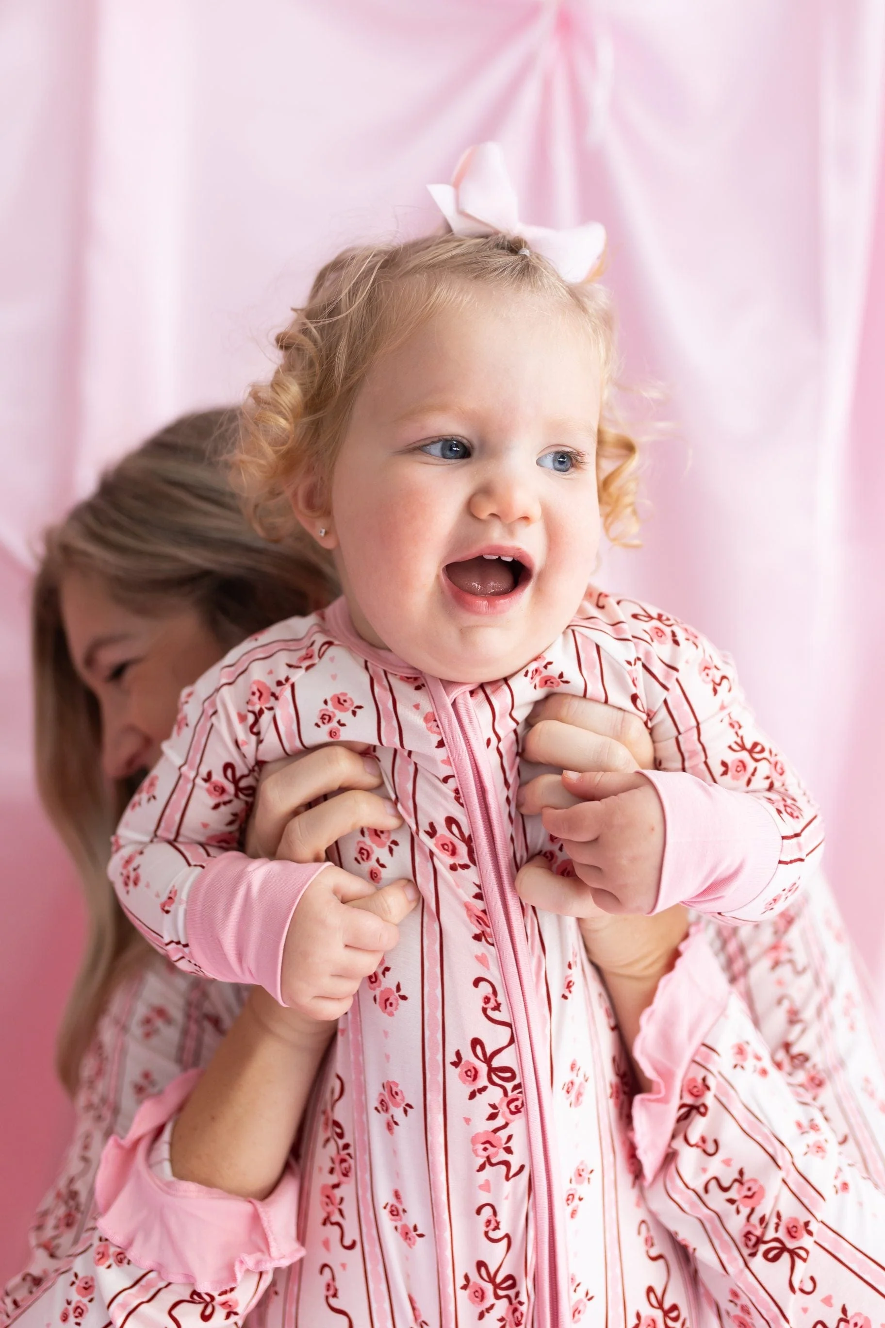 Bamboo Convertible Footie Romper - Vintage Love - Image 3