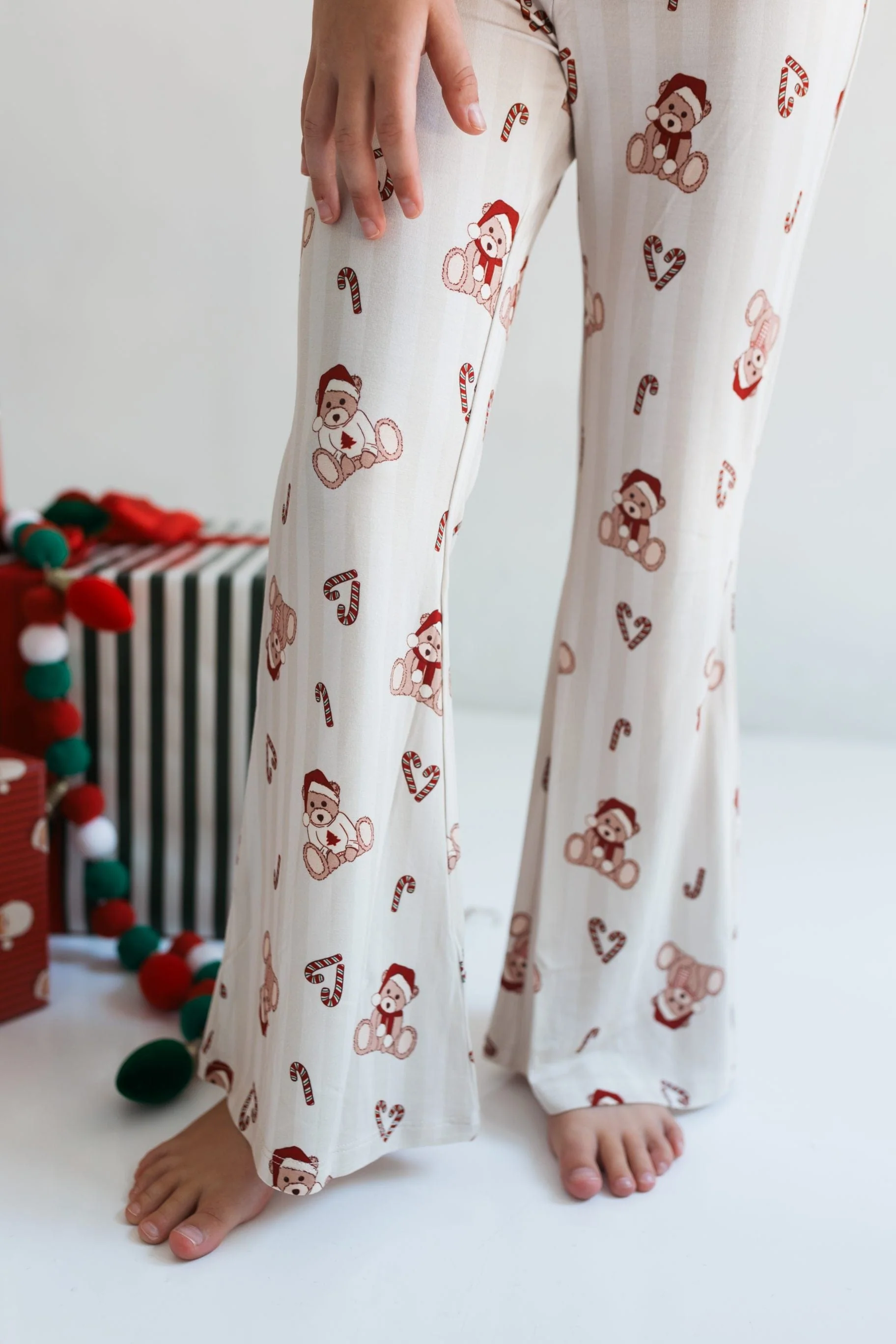 Bamboo Flare Pant - Bear-y Merry - Image 3