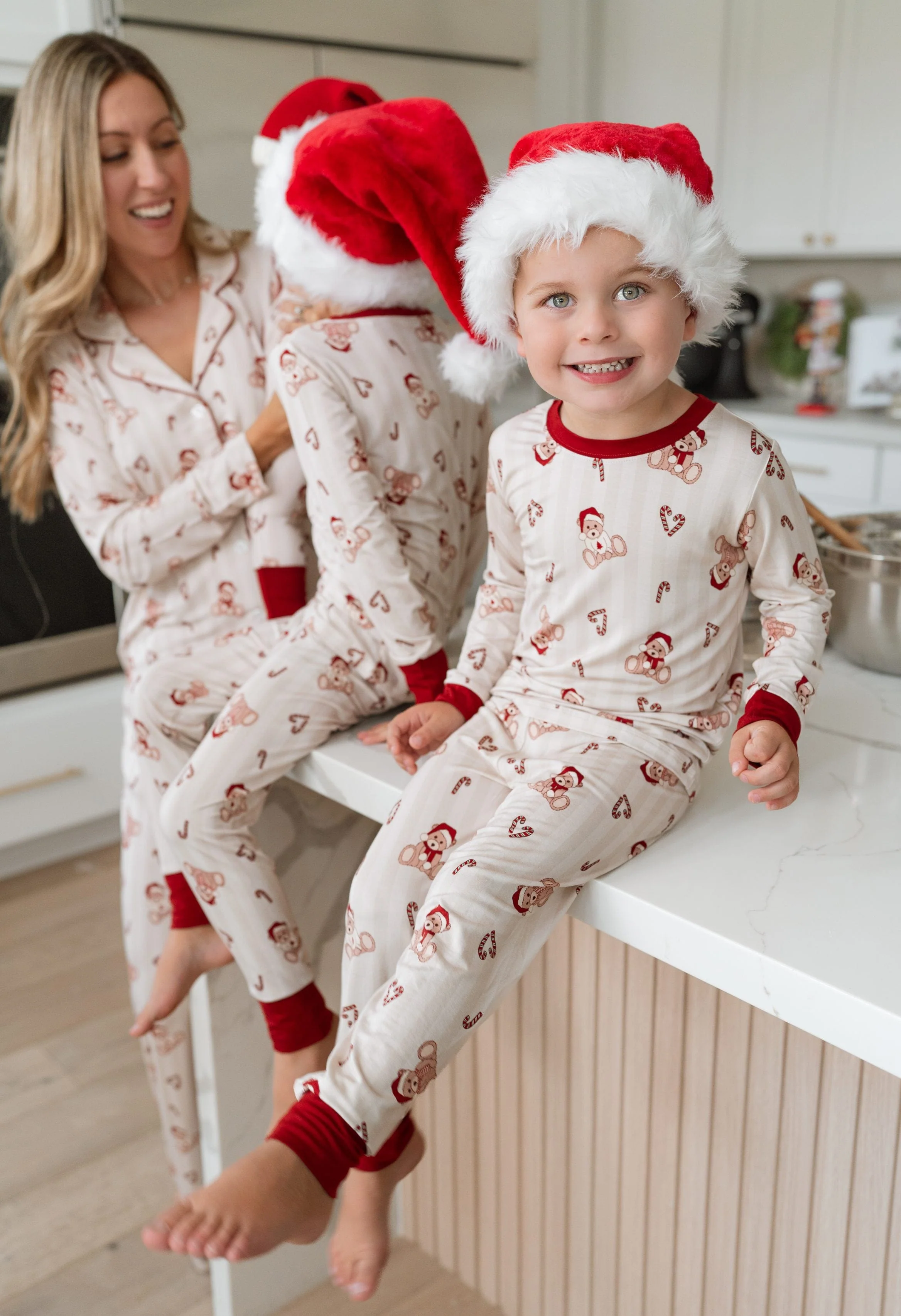 Bamboo Long Sleeve Pajama Set - Bear-y Merry - Image 5
