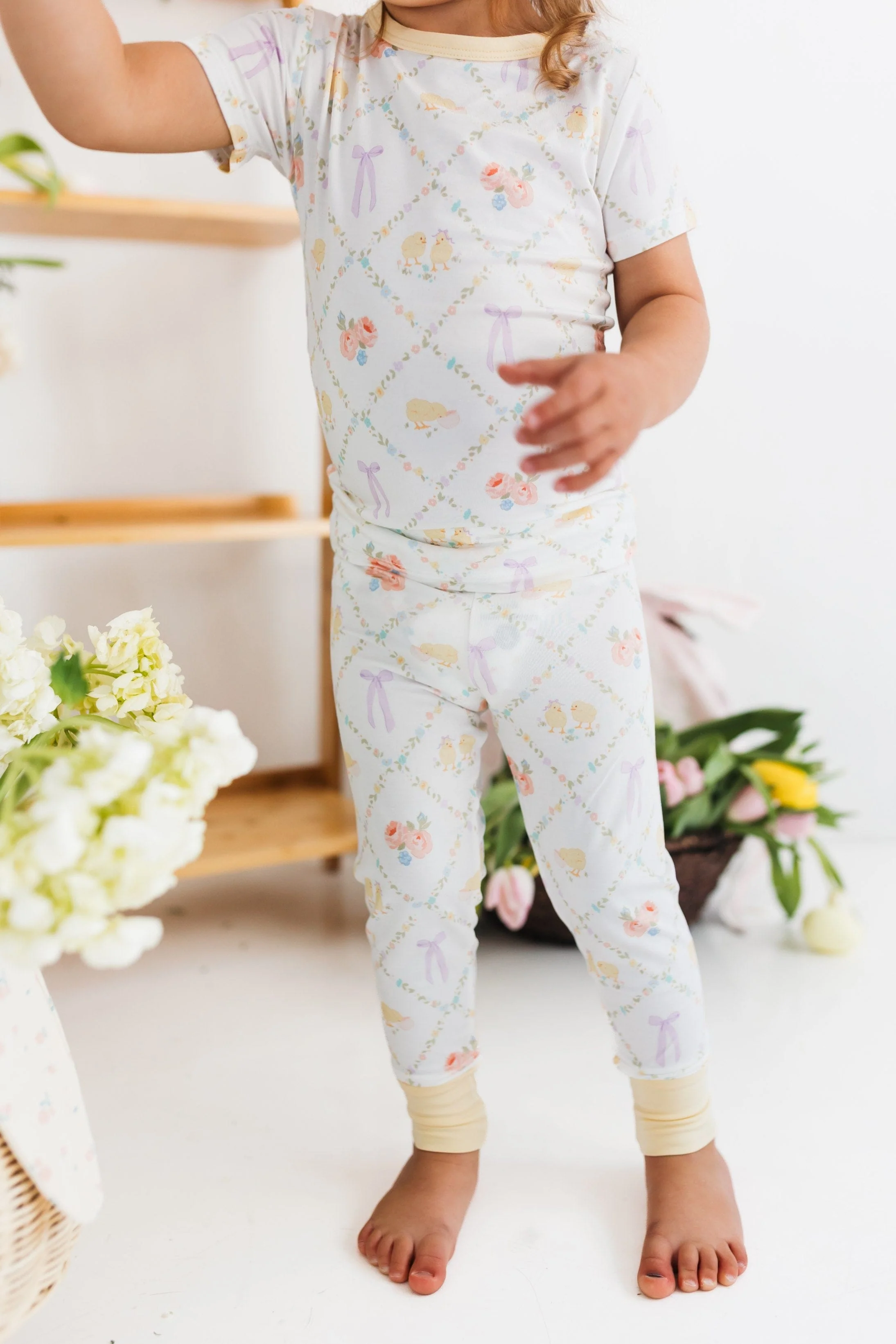 Bamboo Long Sleeve Pajama Set - Peep and Petal - Image 3