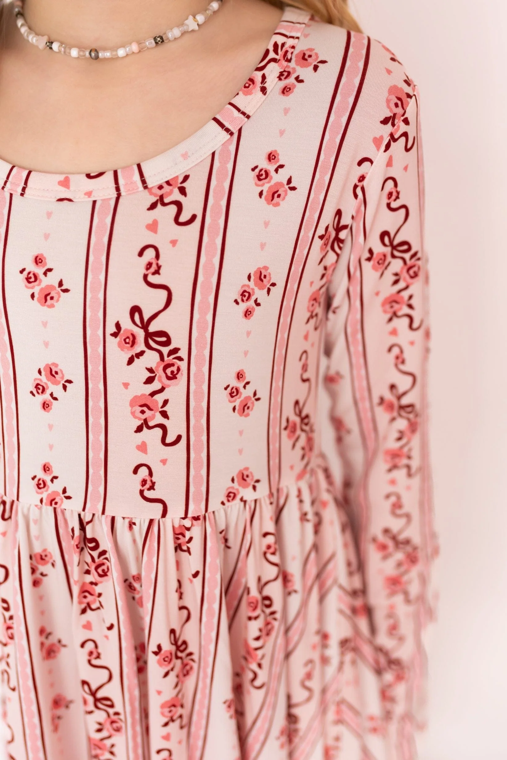 Bamboo Long Sleeve Twirl Dress - Vintage Love - Image 2