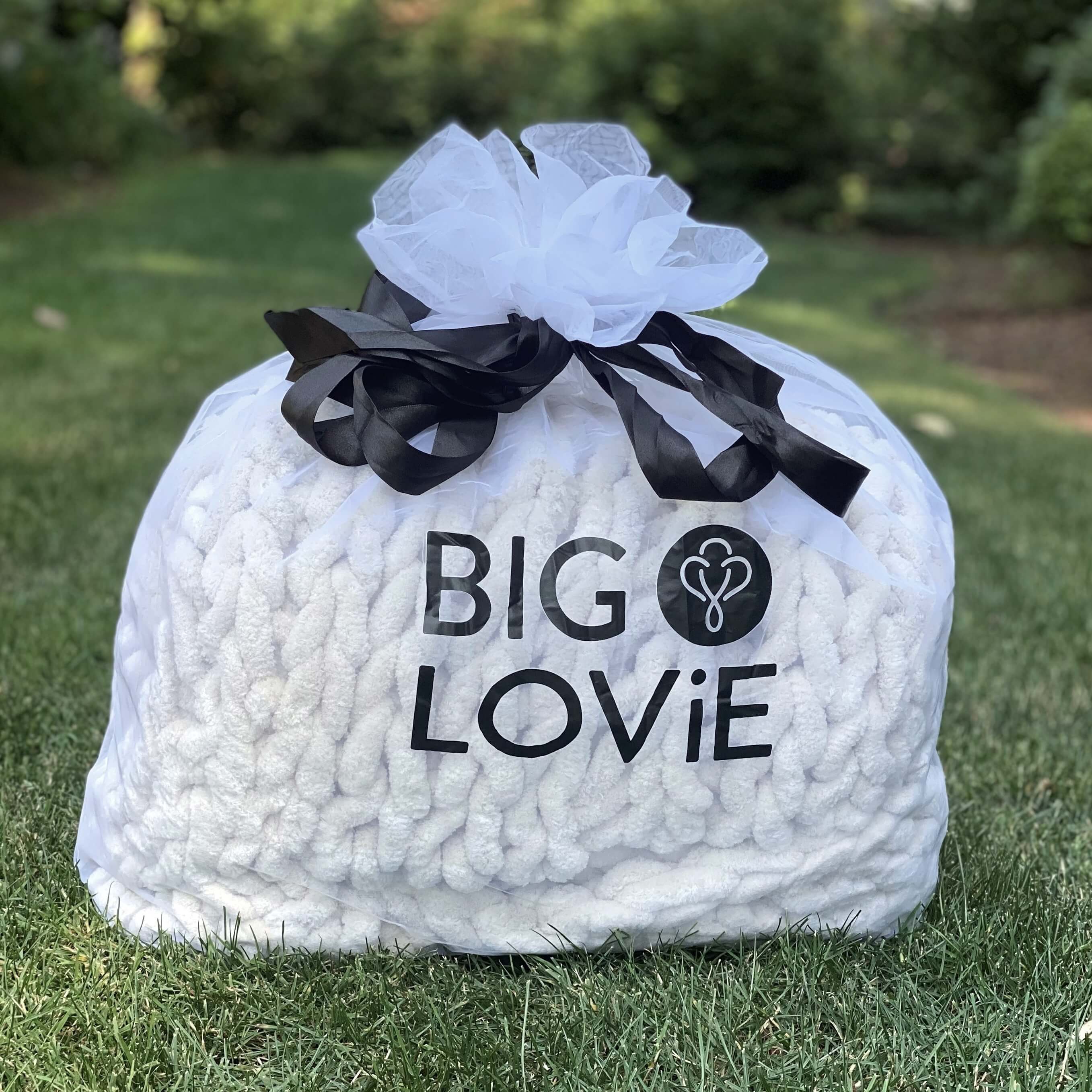 INFINITE CHUNKY KNIT BLANKET | MINKY | LITTLE - MIST - Image 9