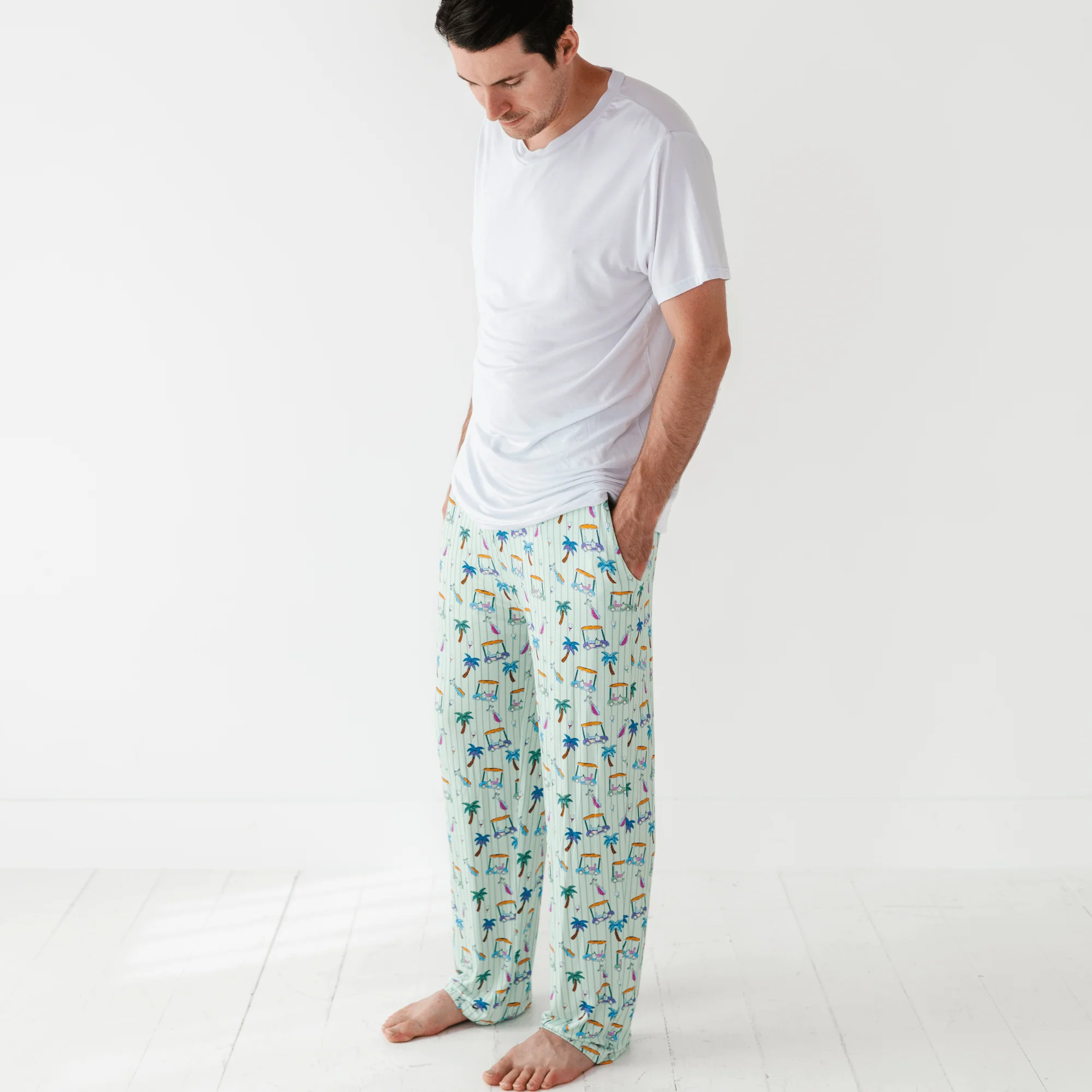 It's Fore O'Clock Somewhere Mens Lounge Pants - Image 3