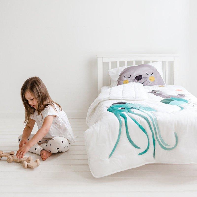 Toddler Comforter - Jellyfish - Image 6