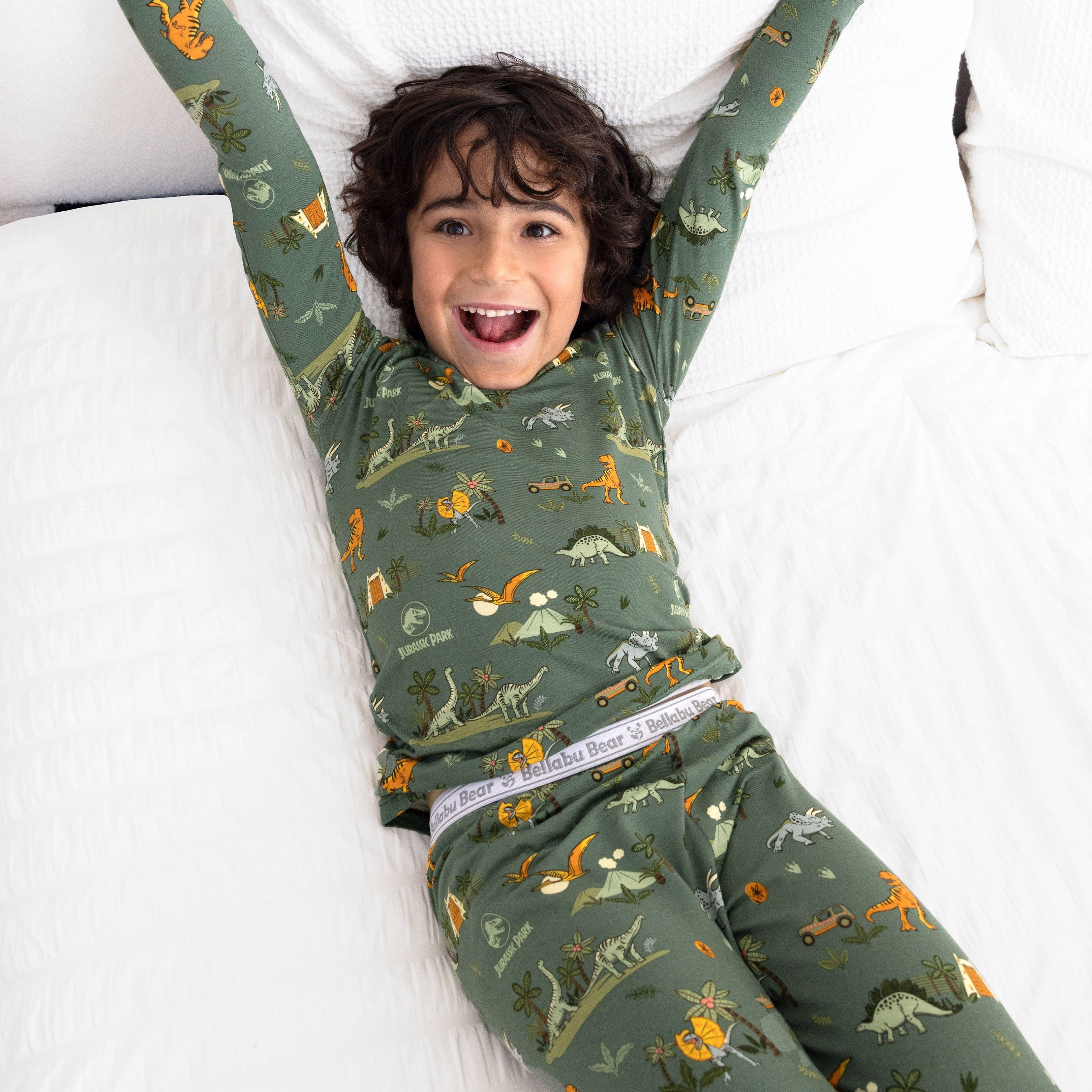 Bamboo Long Sleeve Pajama Set - Jurassic Park Core - Image 3