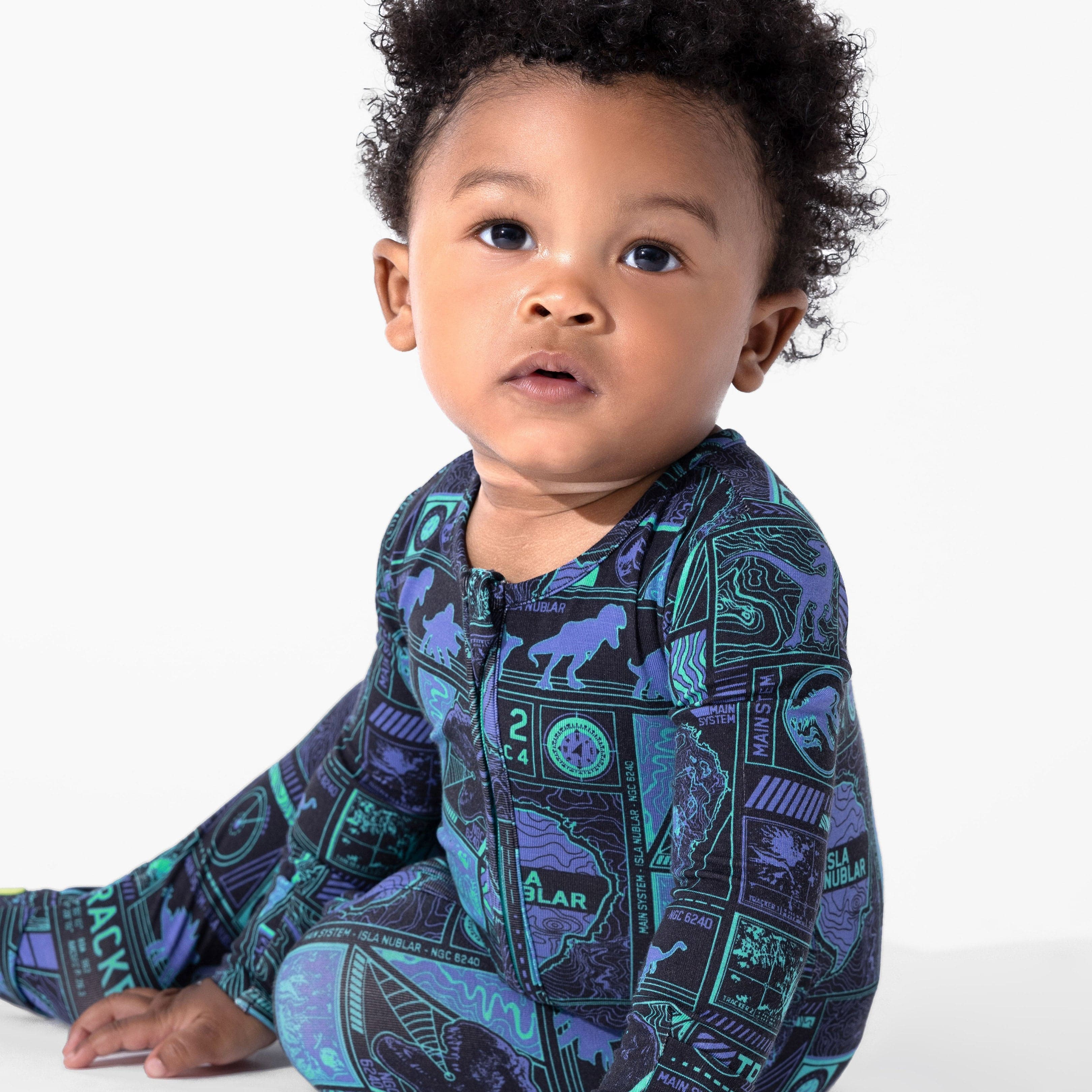 Bamboo Convertible Footie Romper - Jurassic Park: Tracker - Image 2