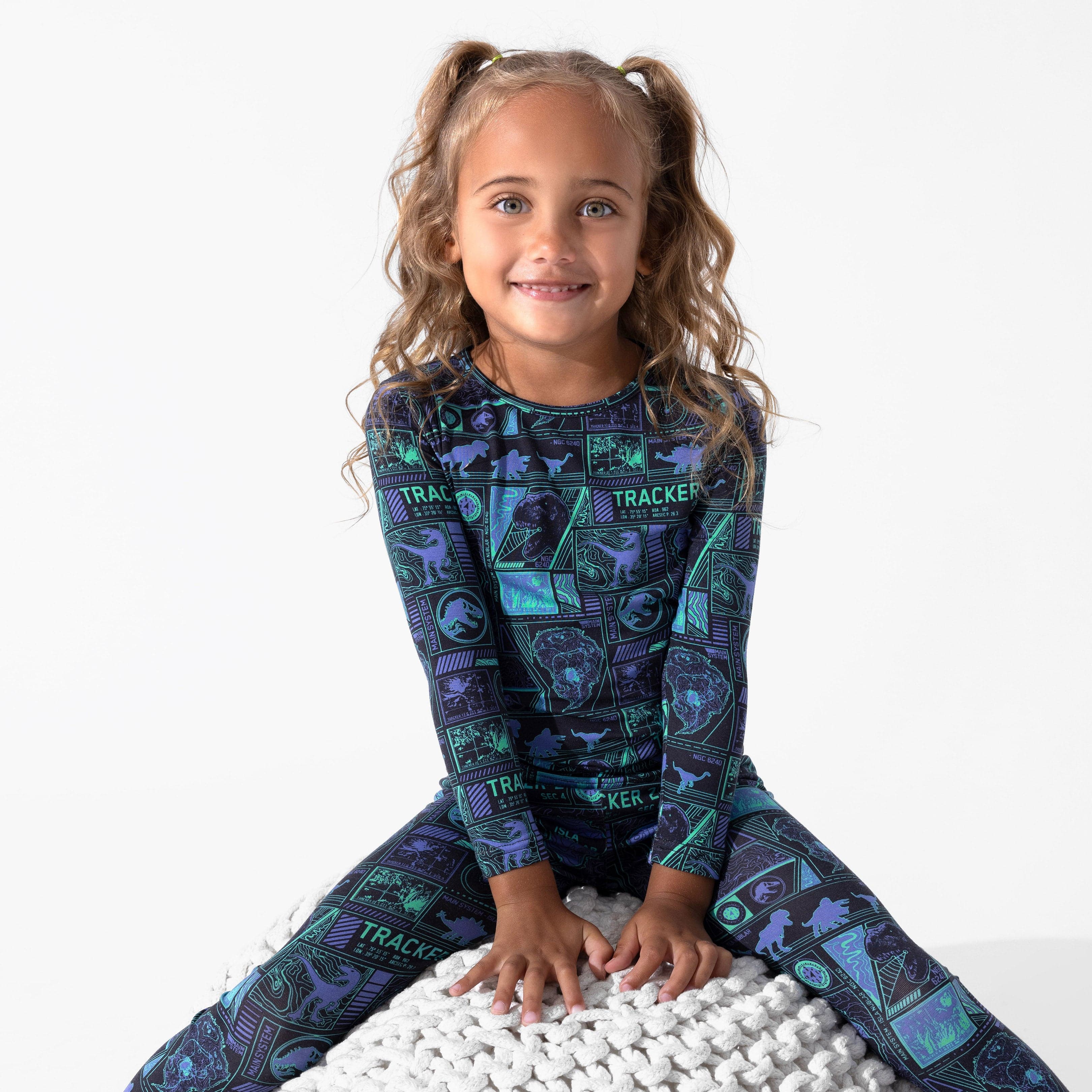 Bamboo Long Sleeve Pajama Set - Jurassic Park: Tracker - Image 2