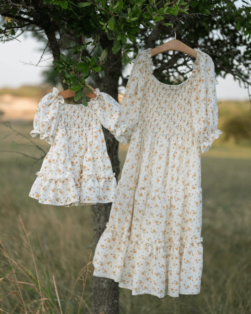 Katherine Dress - Yellow Floral - Image 2