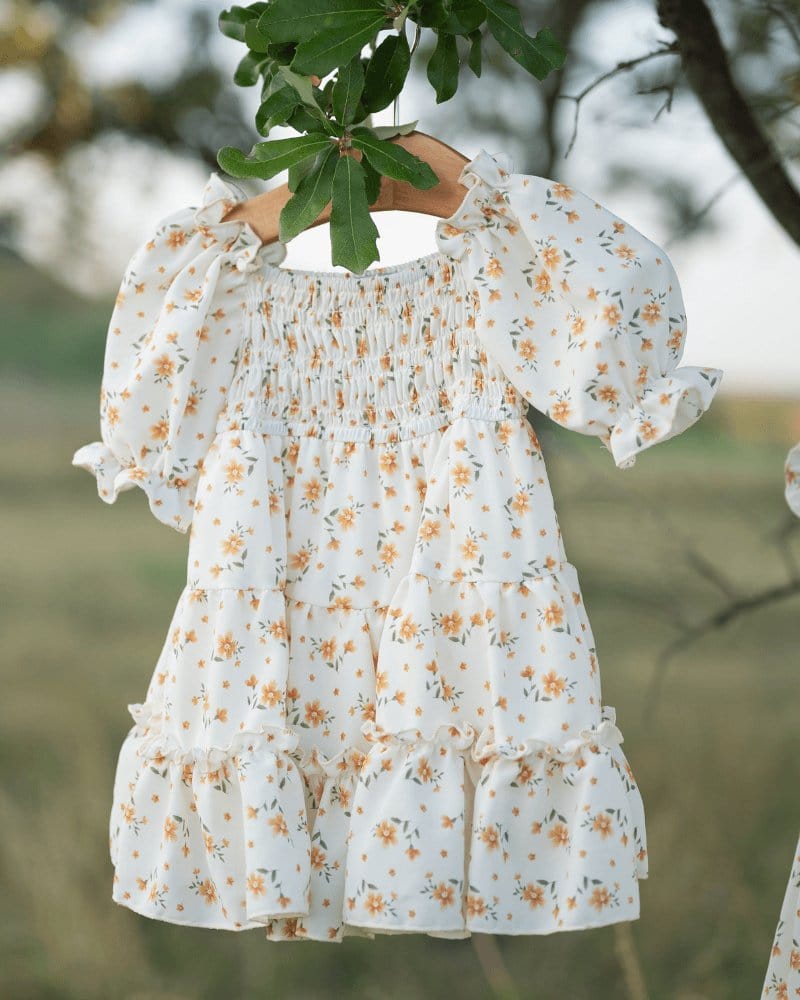 Katherine Dress - Yellow Floral - Image 5