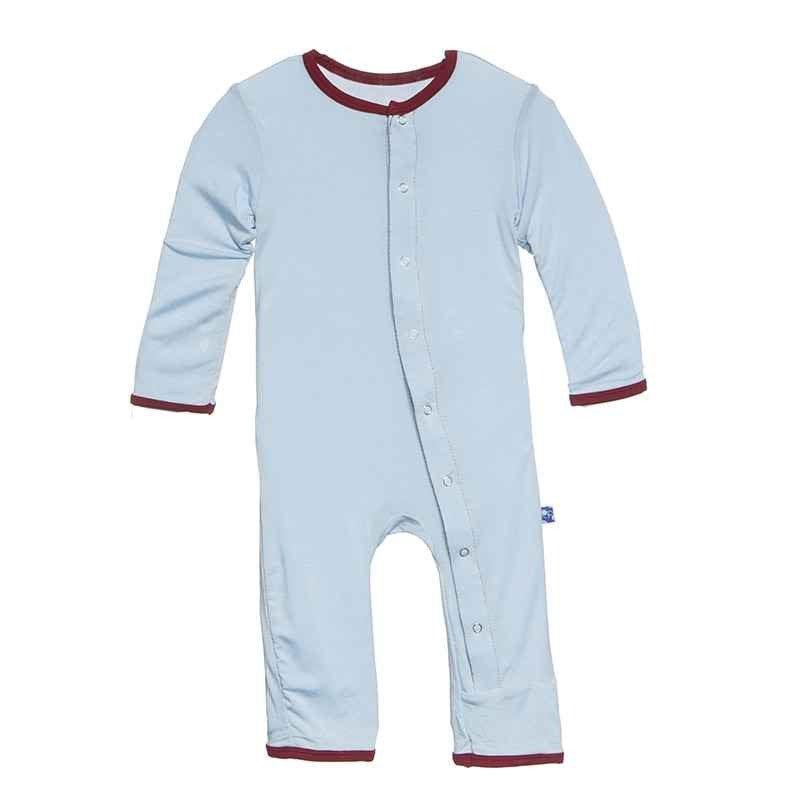 Valentine's Bamboo Applique Coverall - Pond Sweet Heart - Image 7