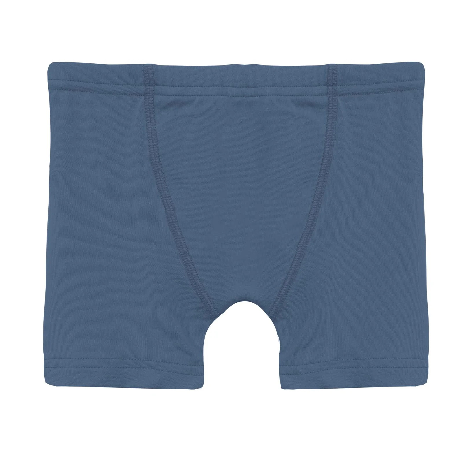 Bamboo Boxer Briefs (Set of 3) - Denim Stripe, Denim & Dove Dino Museum - Image 4