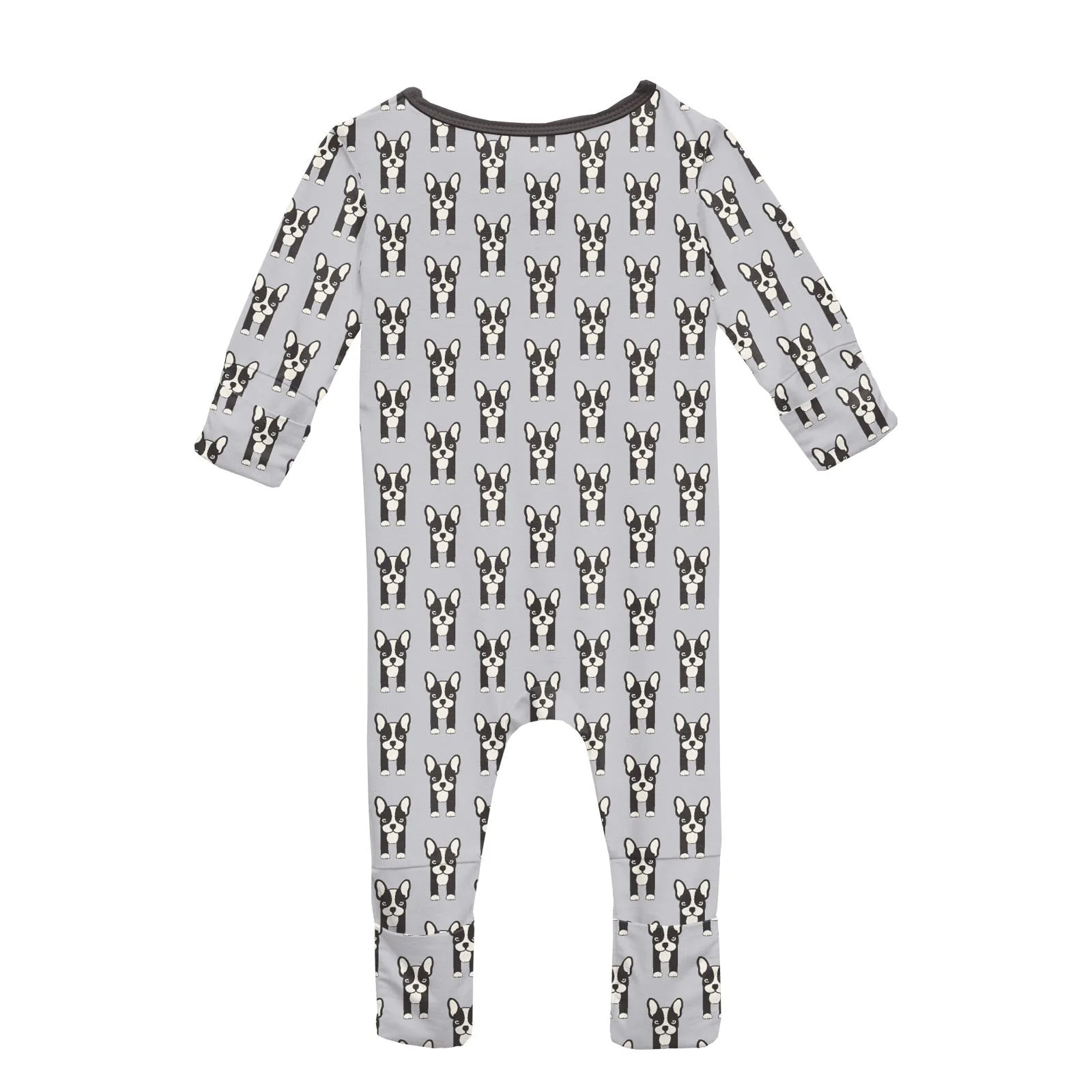 Bamboo Convertible Coverall - Dove Bulldogs - Image 2
