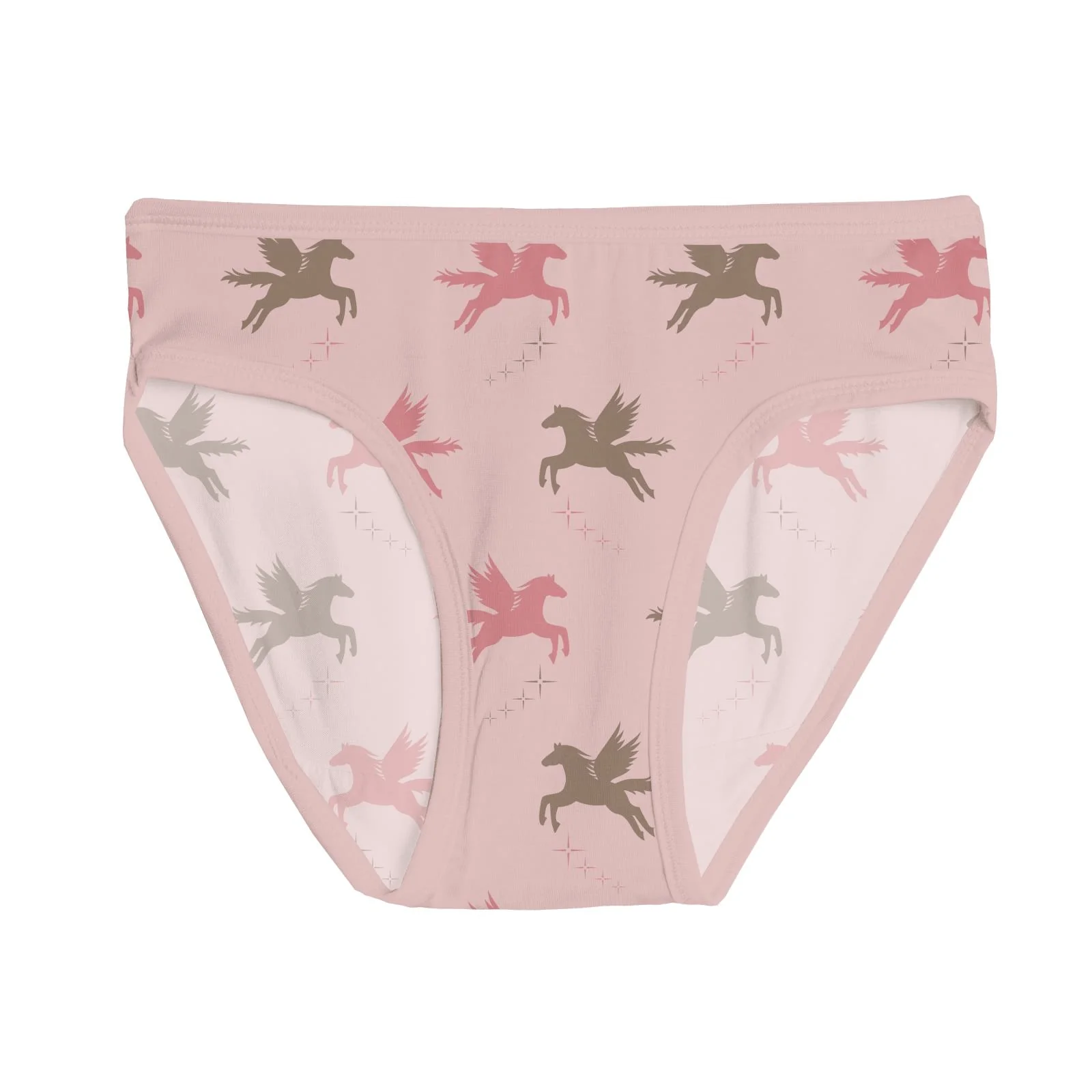 Bamboo Underwear (Set of 3) - Neapolitan Stripe, Desert Rose & Baby Rose Pegasus - Image 3