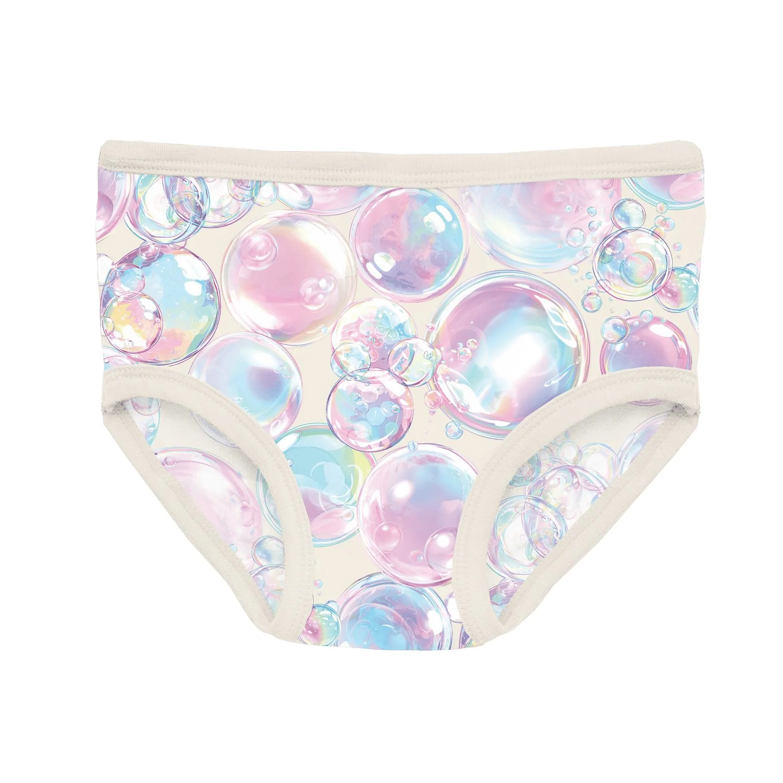 Bamboo Underwear (Set of 3) - Baby Rose Ballet Dancers, Baby Rose & Natural Bubbles - Image 2