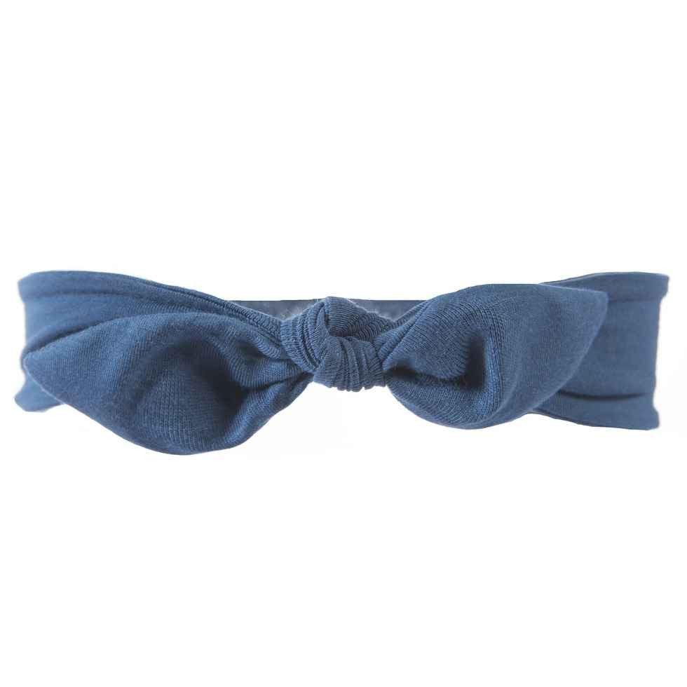 Solid Bamboo Bow Headband - Twilight - Image 2