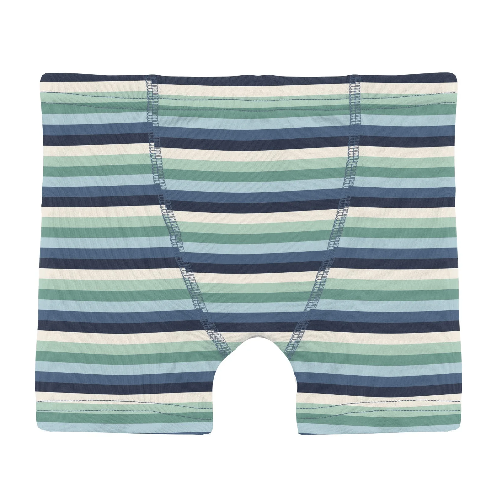 Bamboo Boxer Briefs (Set of 3) - Natural Grazing Cows, Denim Stripe & Denim Tractors & Windmills - Image 3