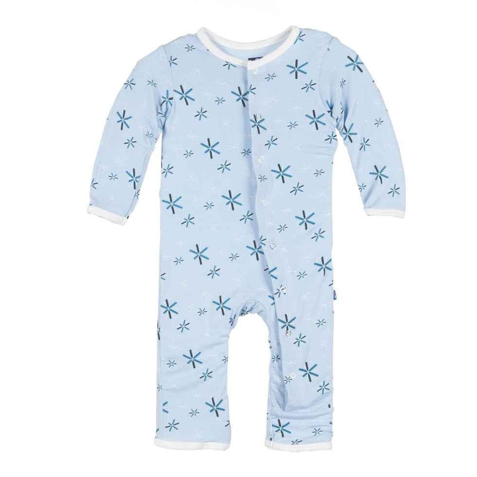 Bamboo Coverall, Pond Snow
