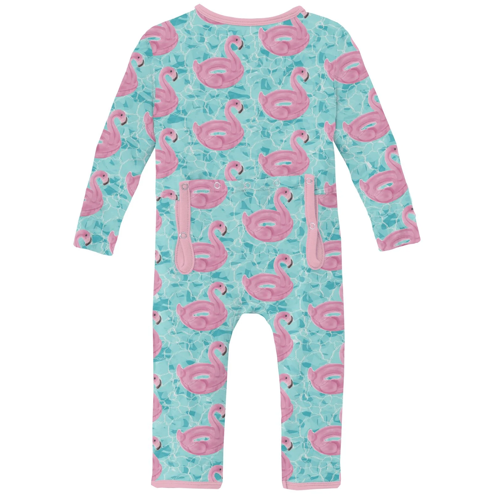 Bamboo Coverall with 2-Way Zipper - Pool Party - Image 2