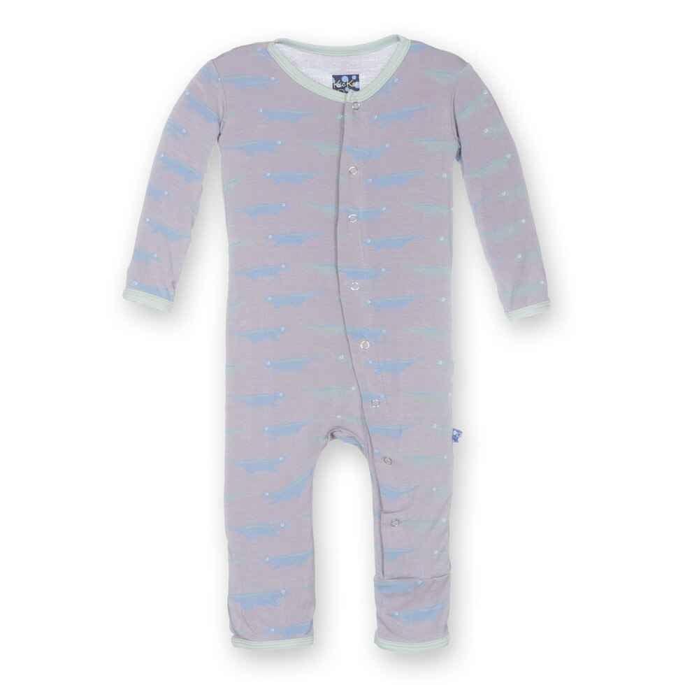 Bamboo Fitted Coverall - Feather Lizard - Image 2