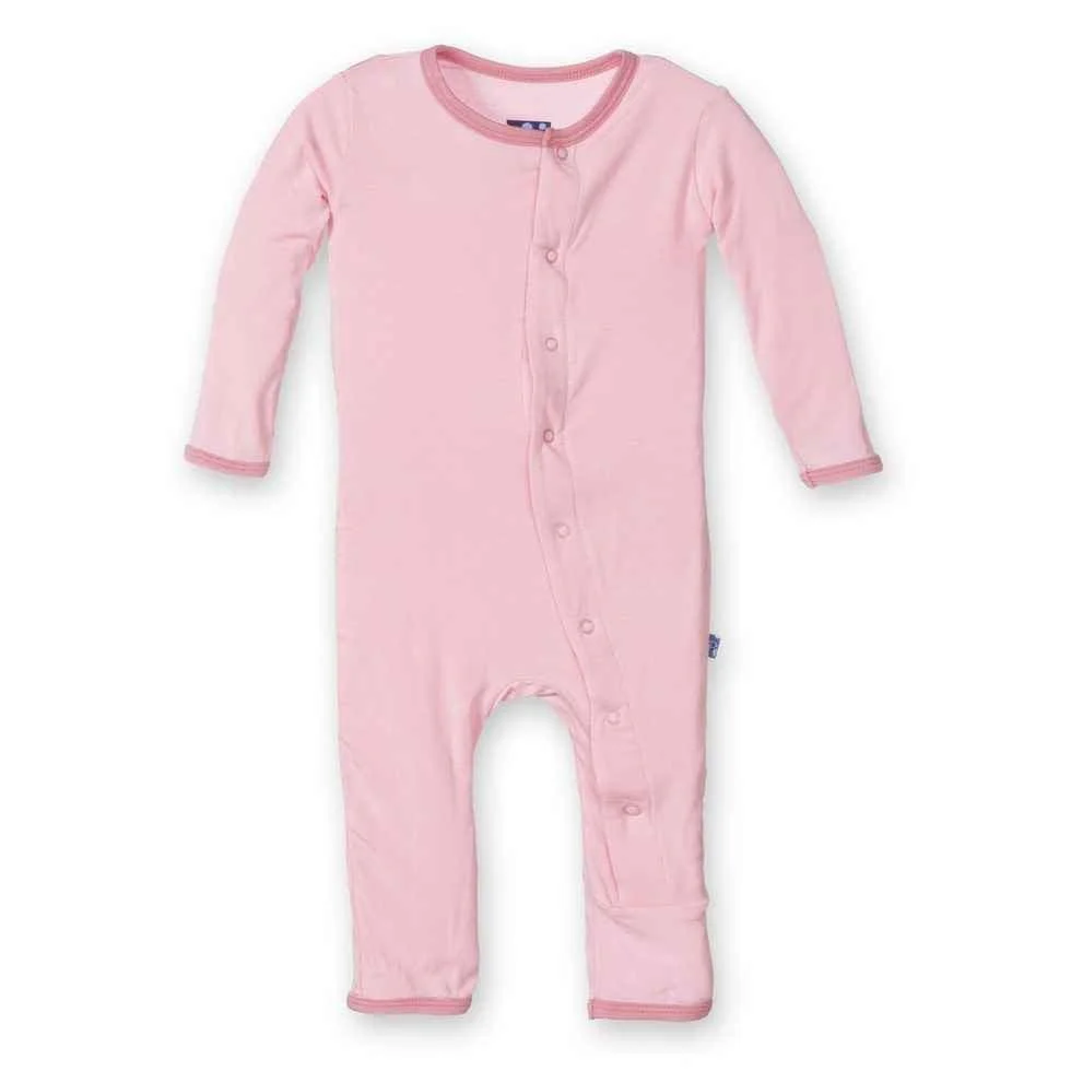 Girl's Bamboo Fitted Applique Coverall - Lotus Porcupine - Image 2